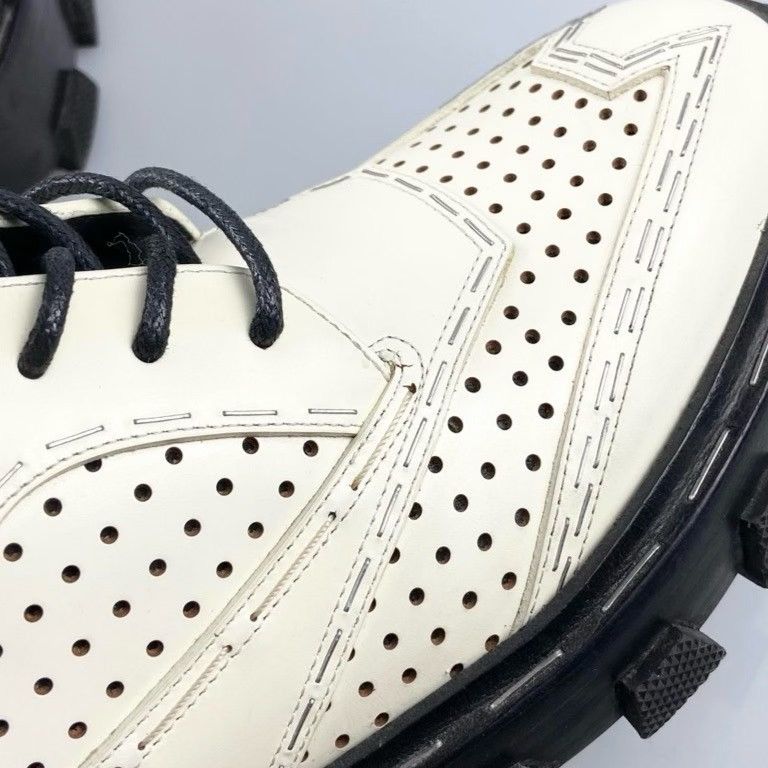 Balenciaga Balenciaga Lace ups Eggshell Leather Derby Size US 6 / IT 36 - 6 Thumbnail