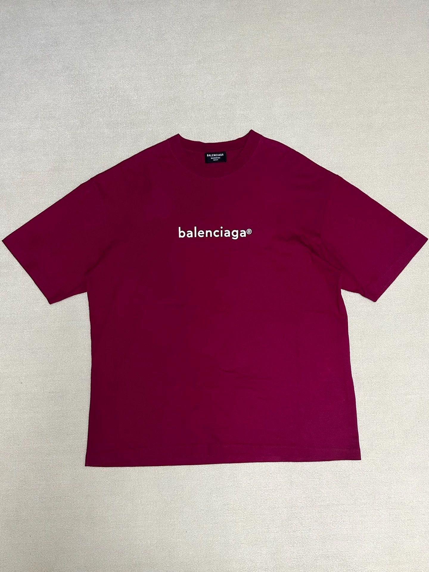 Balenciaga Balenciaga email logo letter washed short sleeved T-shirt -DMC Size US XL / EU 56 / 4 - 1 Thumbnail