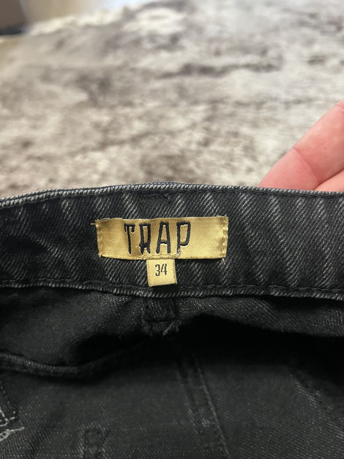 Other TRAP Racer Worldwide Style Washed patch Pants jeans Size US 34 / EU 50 - 11 Thumbnail