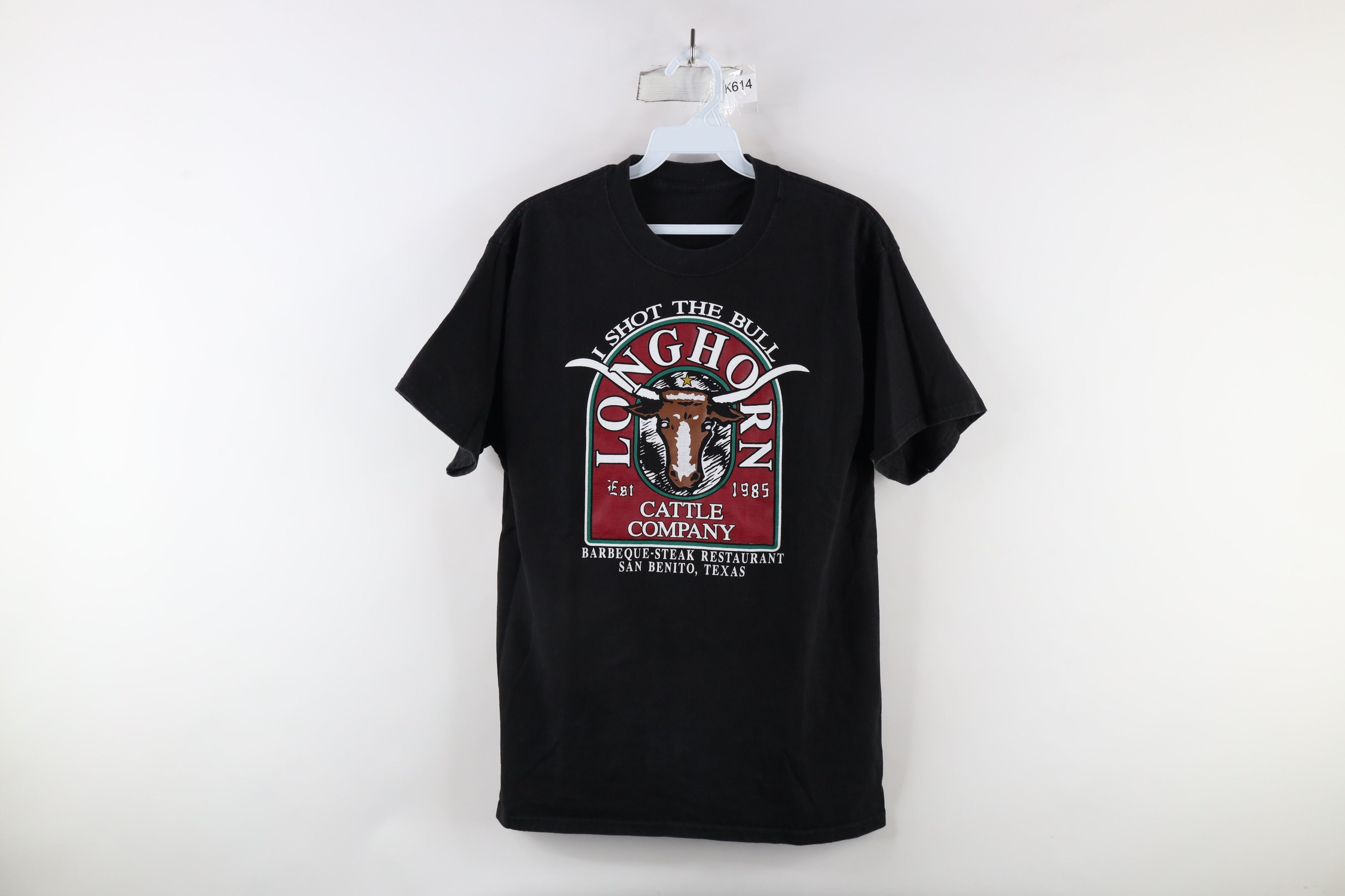 Vintage Vintage Longhorn Cattle Company Restaurant T-Shirt Black Size US M / EU 48-50 / 2 - 1 Thumbnail