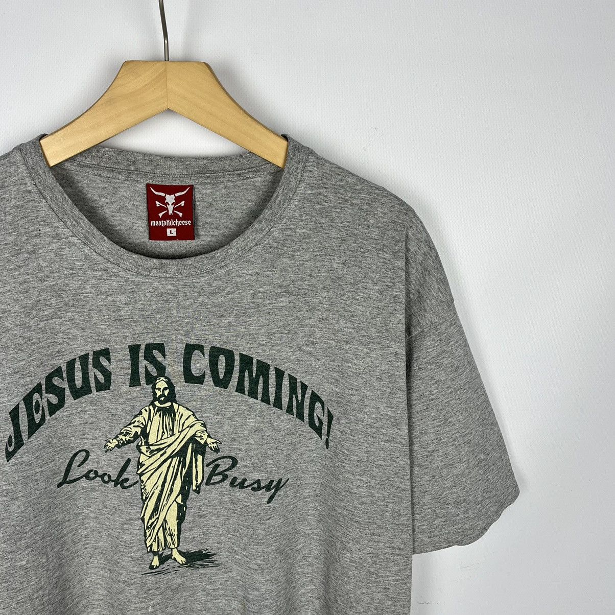 Other Vintage Jesus is Coming religion tee 90’s Size US L / EU 52-54 / 3 - 2 Thumbnail