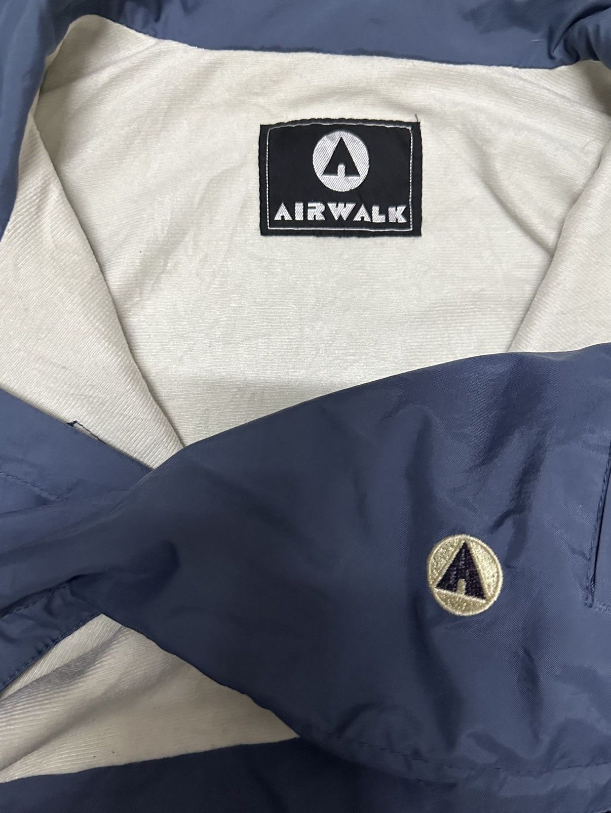 Airwalk Vintage 90's Airwalk Classic Halfzipper Jacket Size US XL / EU 56 / 4 - 4 Thumbnail