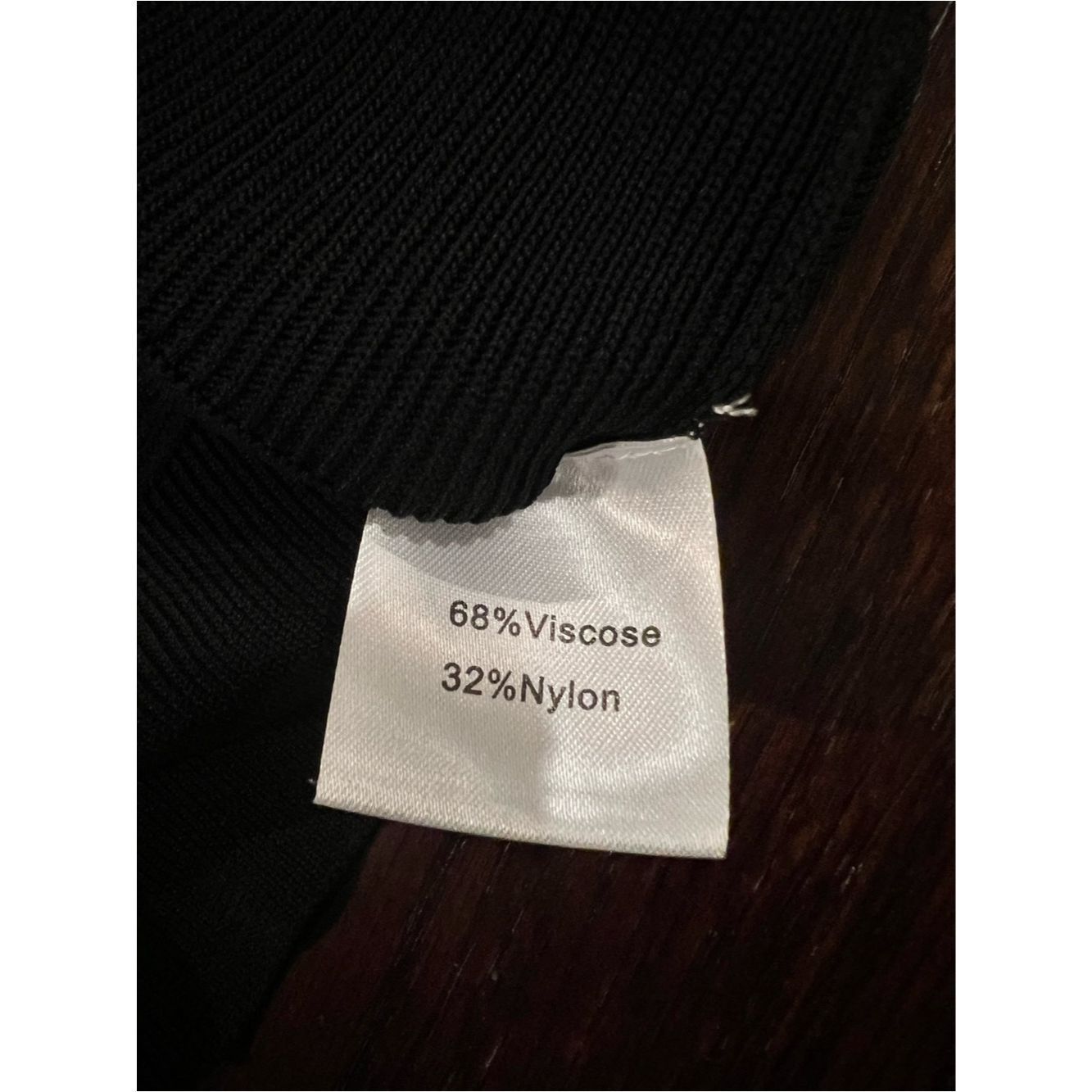 Other Aleeza Paris Olivia Wide Ribbed Sweater Black XS NWT Mock N Size XS / US 0-2 / IT 36-38 - 8 Thumbnail
