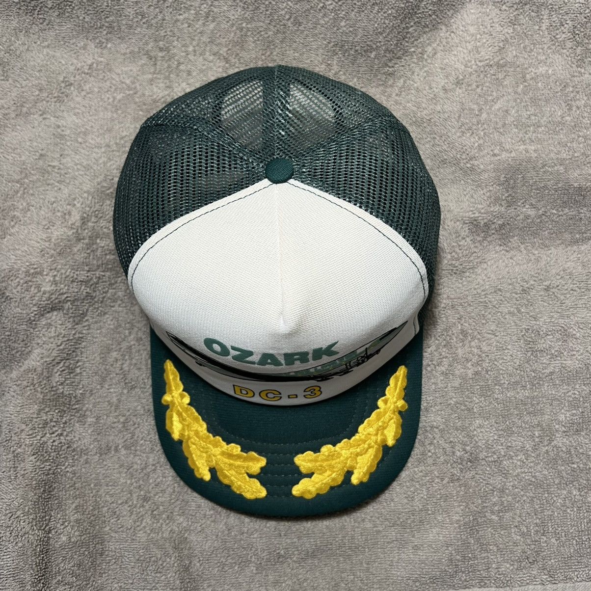 Vintage Vintage 70s Ozark Airlines Mesh Trucker Hat SnapBack USA Size ONE SIZE - 5 Thumbnail