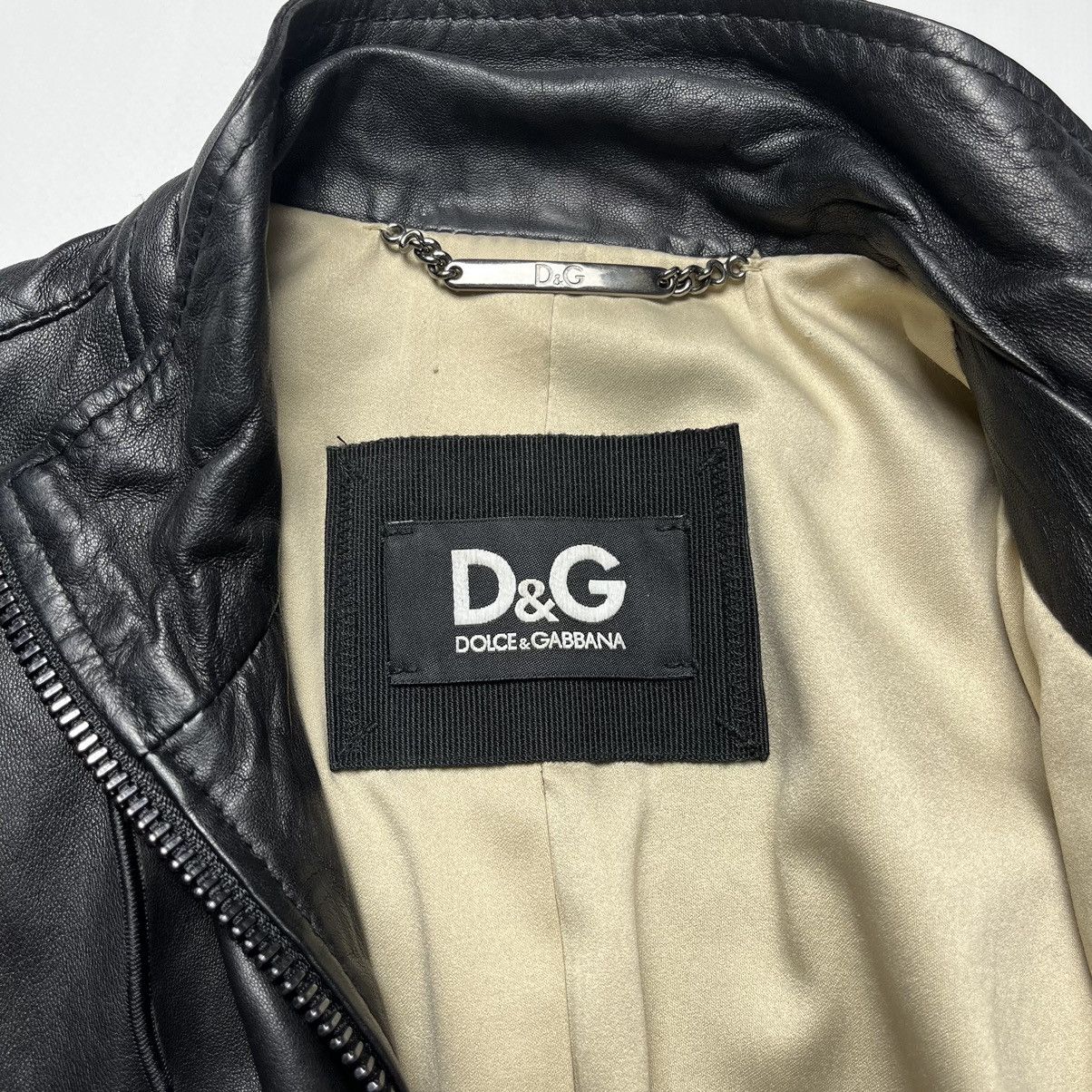 Dolce & Gabbana Dolce Gabbana Leather Jacket Size XS / US 0-2 / IT 36-38 - 11 Thumbnail