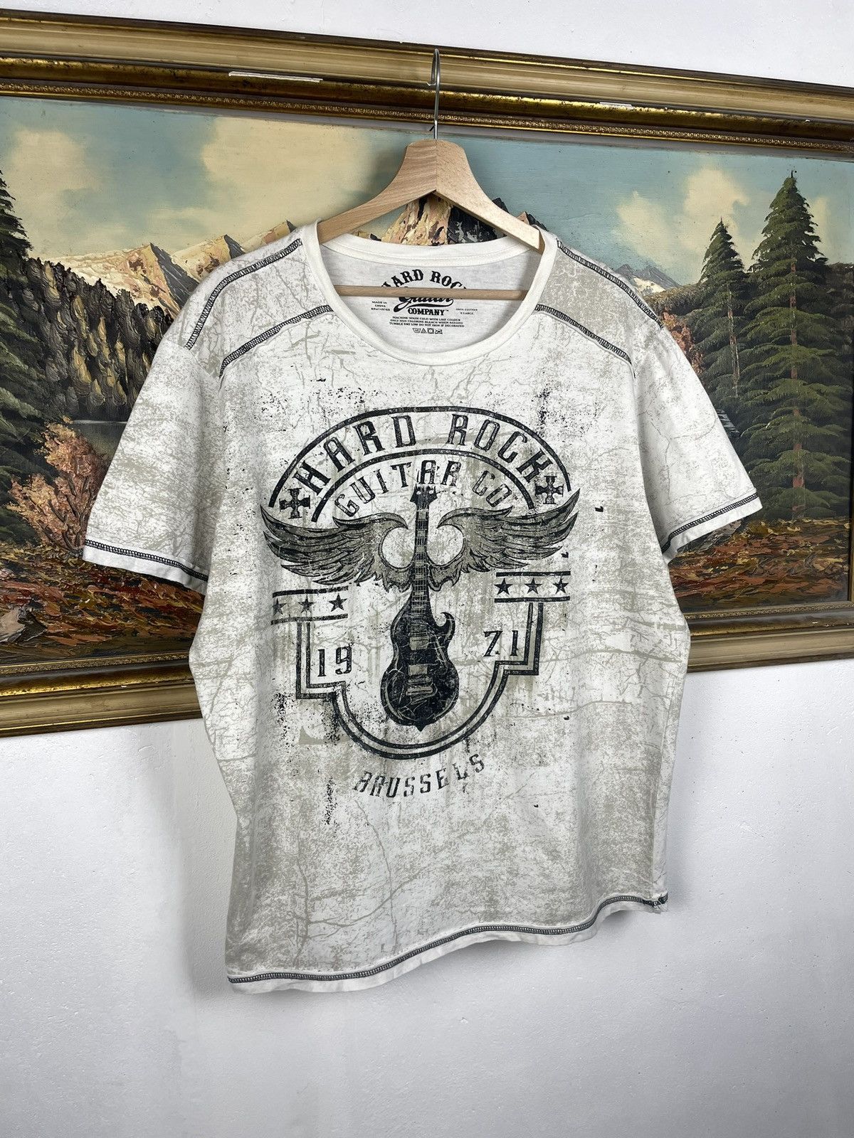 Affliction Hard Rock Vintage Y2k Tee Affliction Avant Garde Opium Swag Size US XL / EU 56 / 4 - 2 Thumbnail