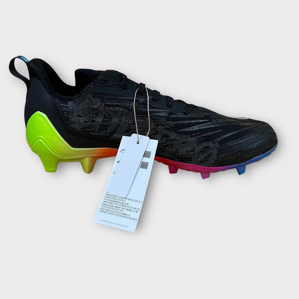 Adidas Adidas Adizero ‘Emojis Core’ Men’s Sz 8.5 Football Cleats Size US 8.5 / EU 41-42 - 4 Thumbnail
