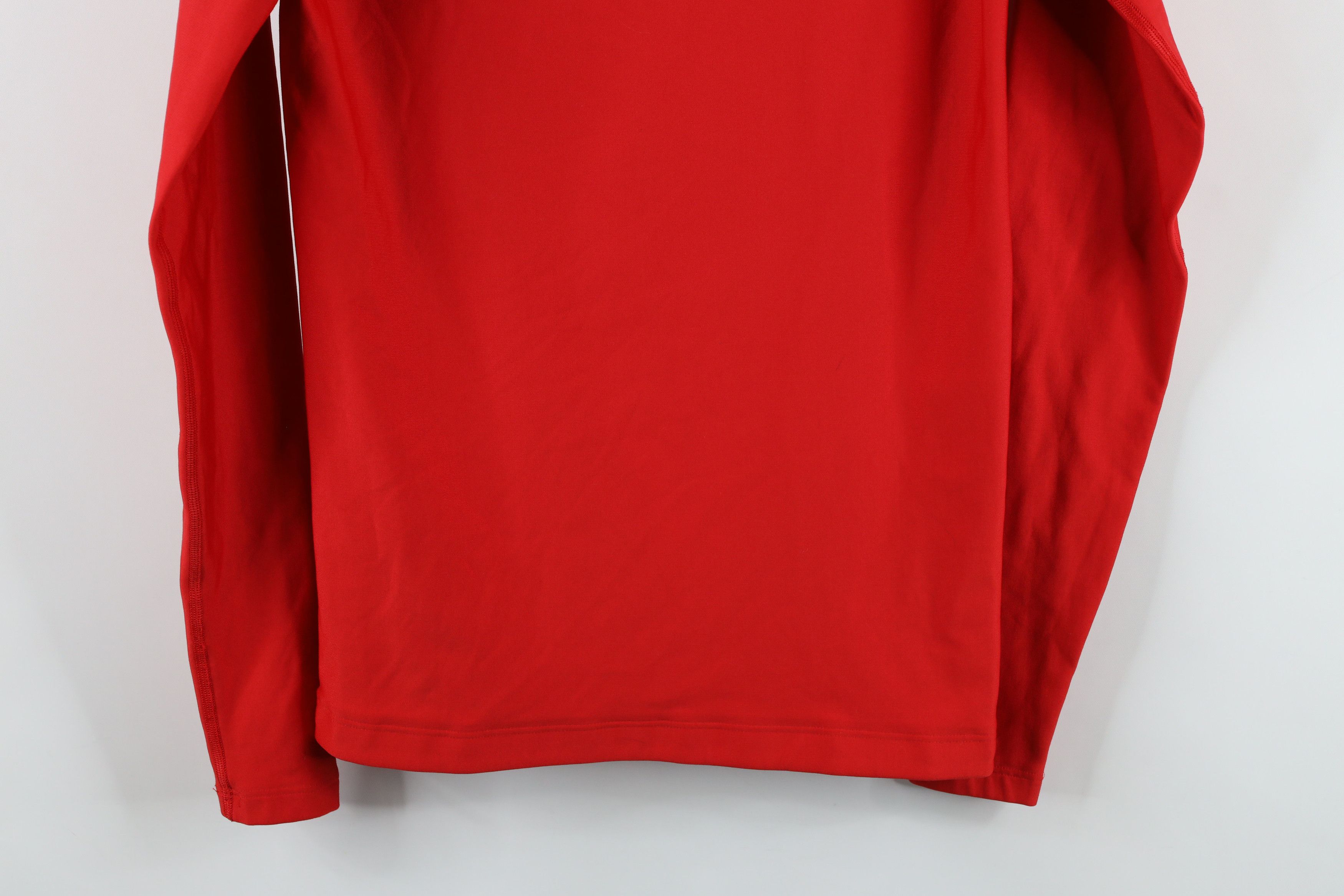 Under Armour × Vintage Under Armour Compression Mock Neck Long Sleeve T-Shirt Red Size US M / EU 48-50 / 2 - 12 Thumbnail