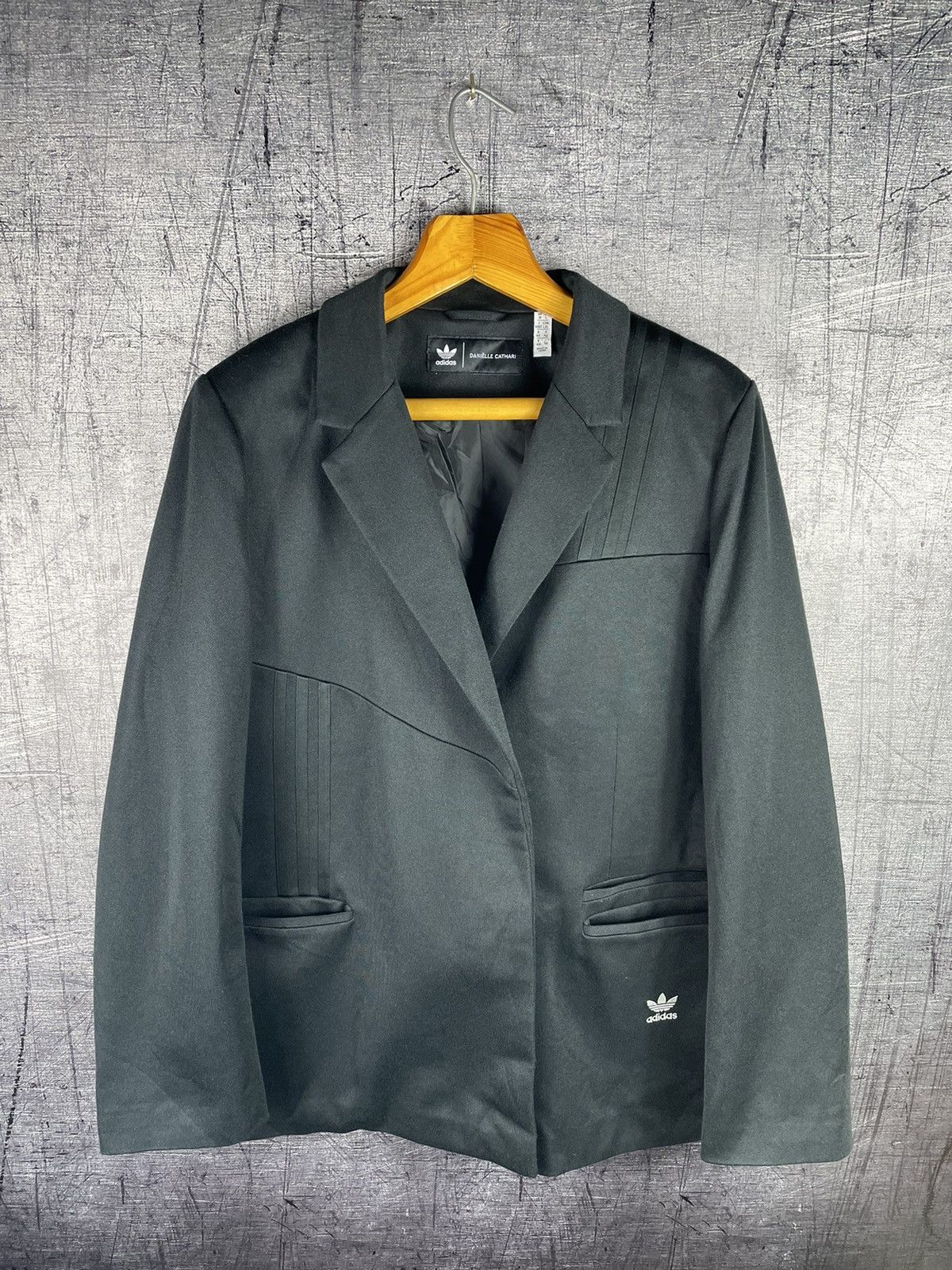 Adidas Adidas x Danielle Cathari Deconstructed Track Blazer Jacket Size L / US 10 / IT 46 - 2 Thumbnail