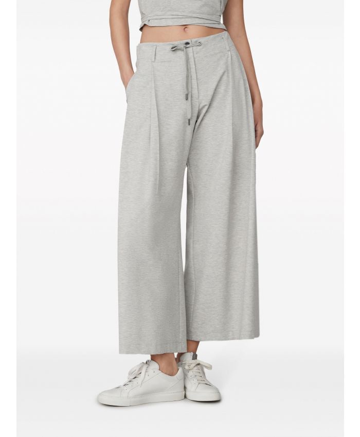 Brunello Cucinelli o1la1rc1a0425 Lady Sport Pants in Light Grey Size 28" / US 6 / IT 42 - 2 Thumbnail