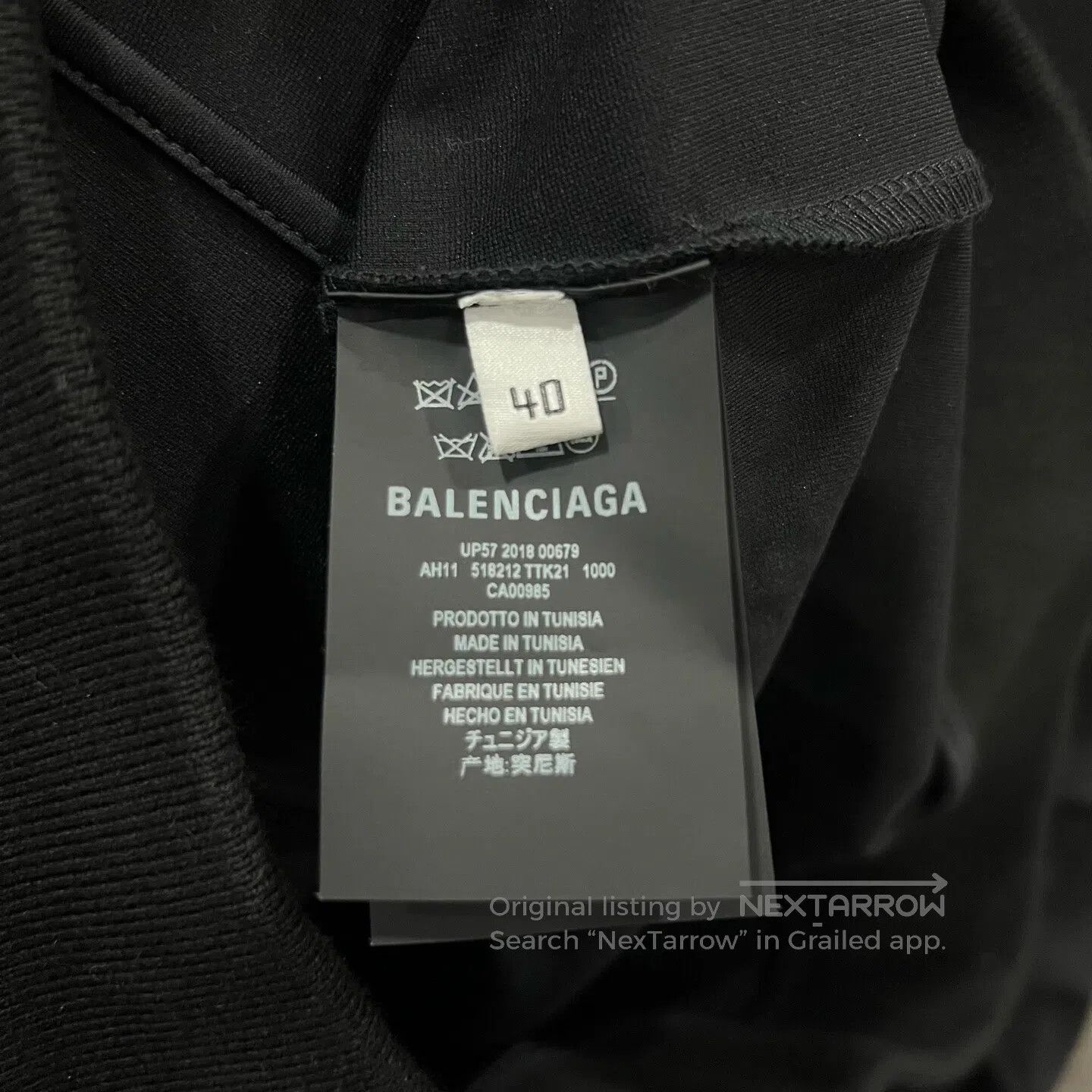Balenciaga Balenciaga Letter Mailbox Logo Zip-up Jacket| Size S / US 4 / IT 40 - 5 Thumbnail