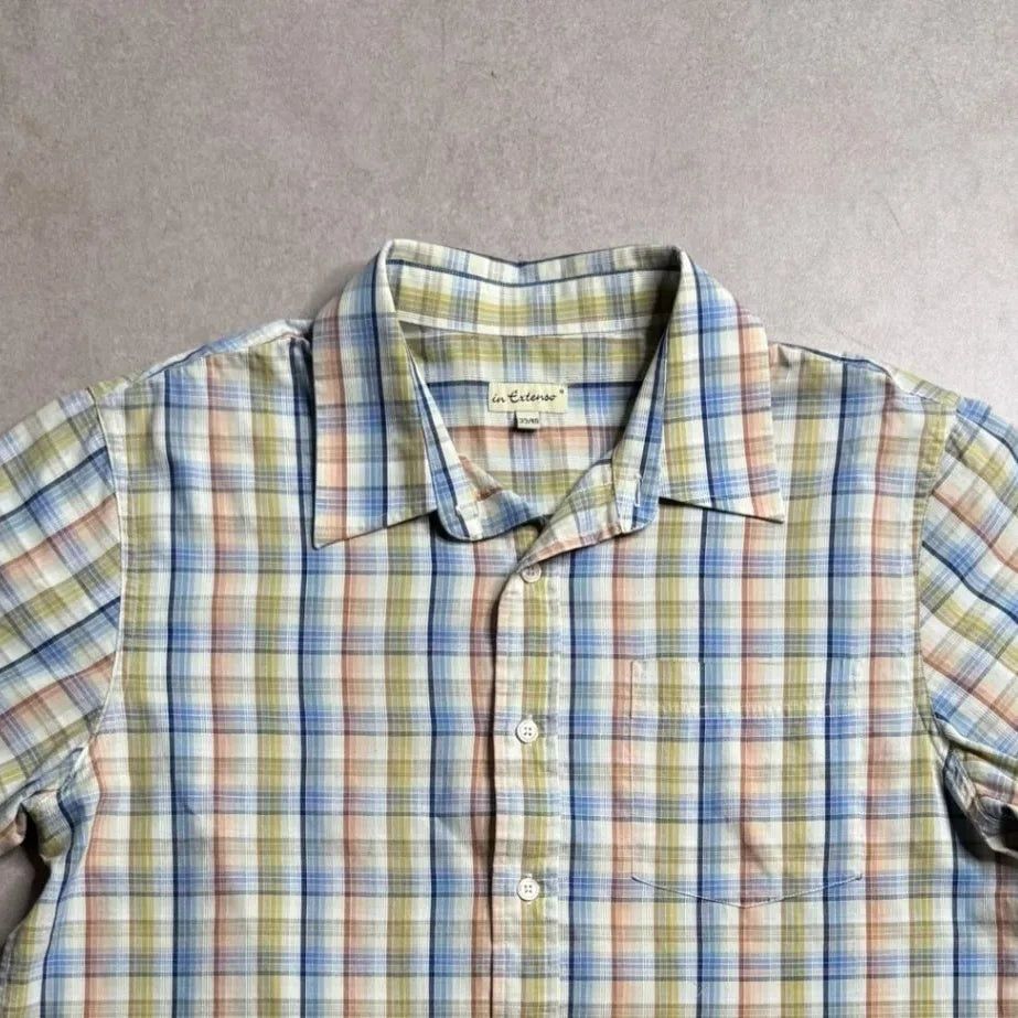 The Unbranded Brand Vintage in Extenso Plaid Button Up Shirt - S Size US S / EU 44-46 / 1 - 3 Thumbnail