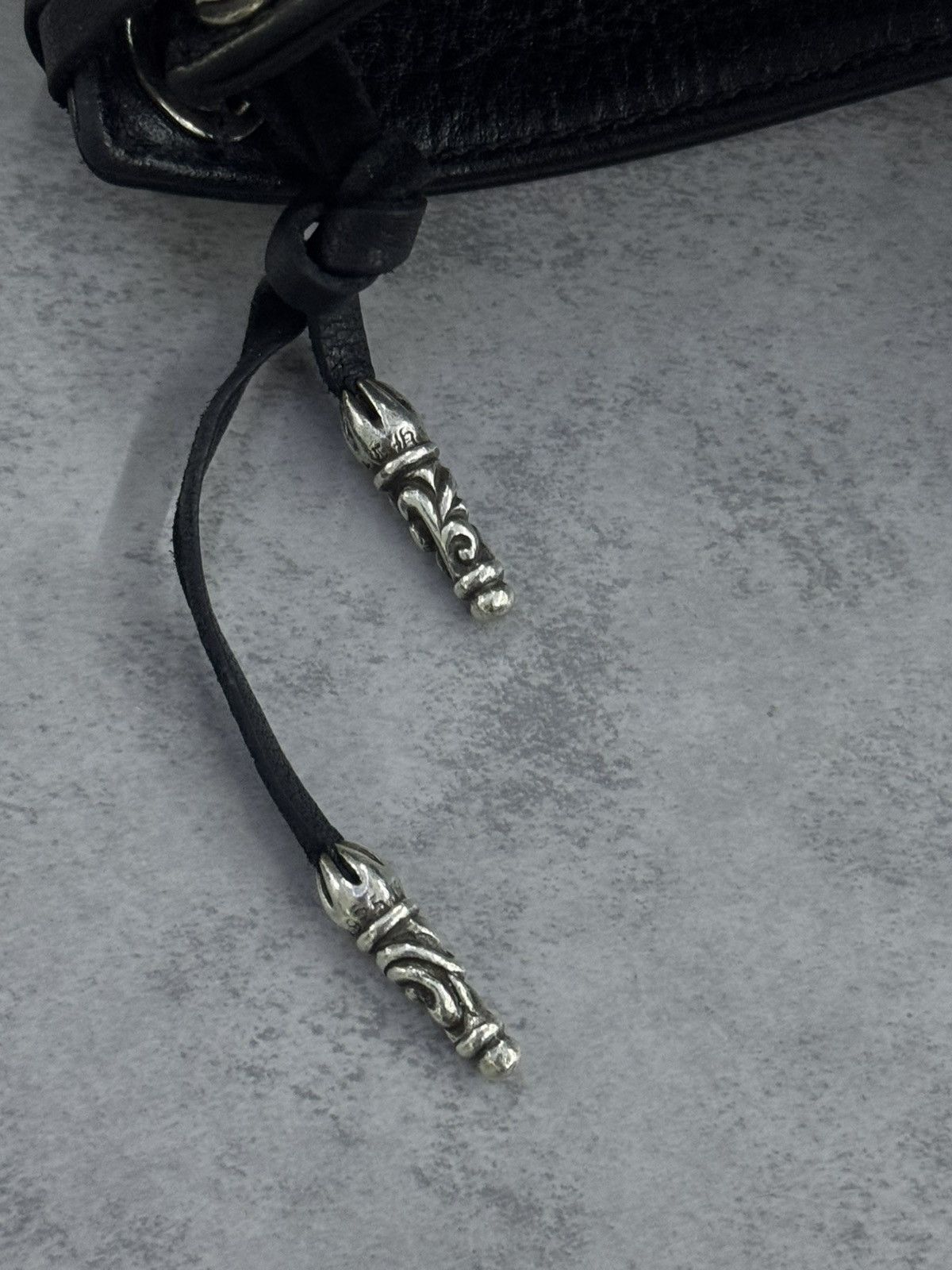 Chrome Hearts Chrome hearts leather bracelet Size ONE SIZE - 7 Thumbnail