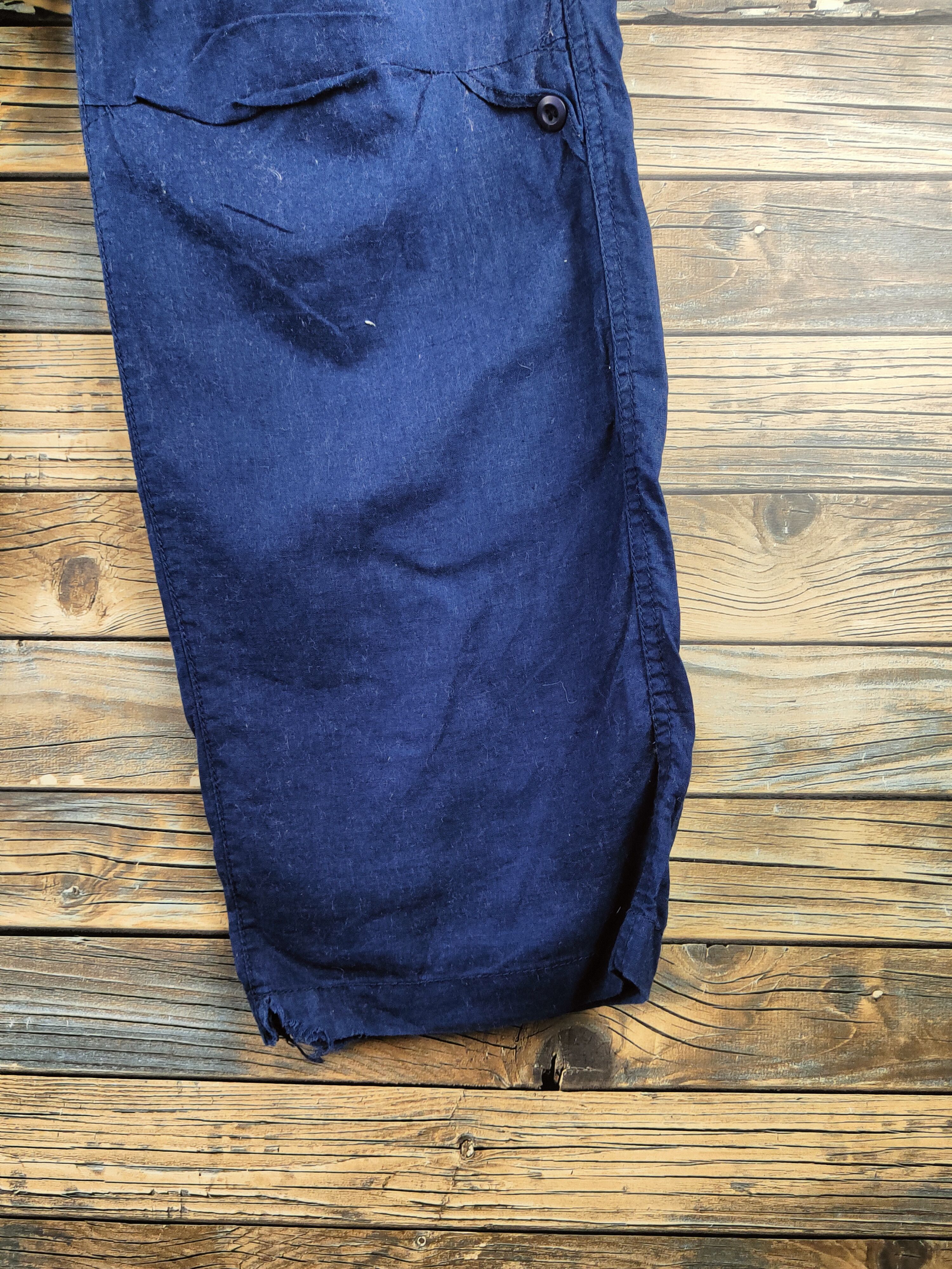 RAGEBLUE DL Rageblue Navy Multipocket Casual Pants #S2892 Size US 32 / EU 48 - 6 Thumbnail