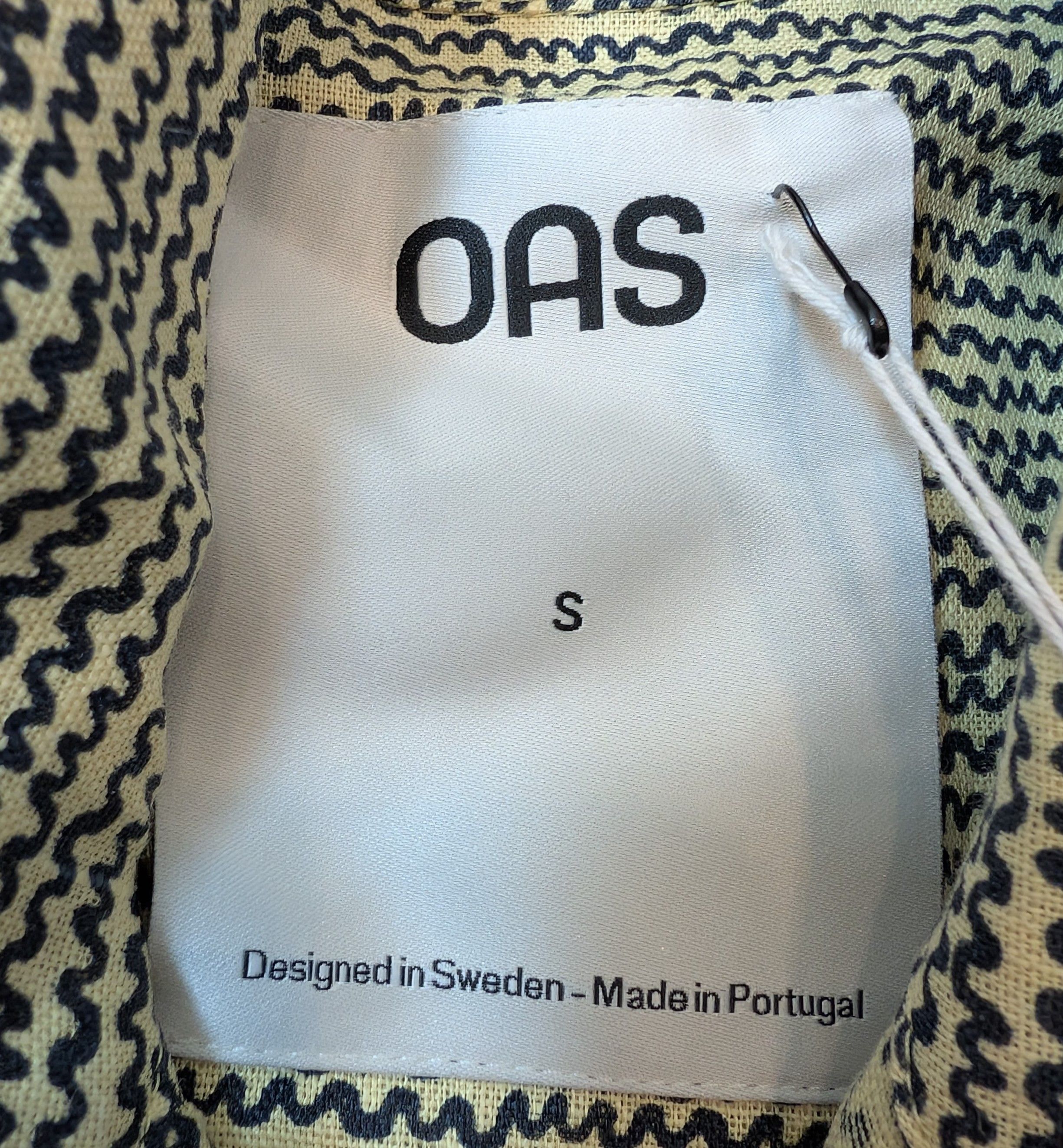 OAS NWT OAS Dimi Giron 100% Linen Popover Shirt Made in Portugal Size US S / EU 44-46 / 1 - 3 Thumbnail
