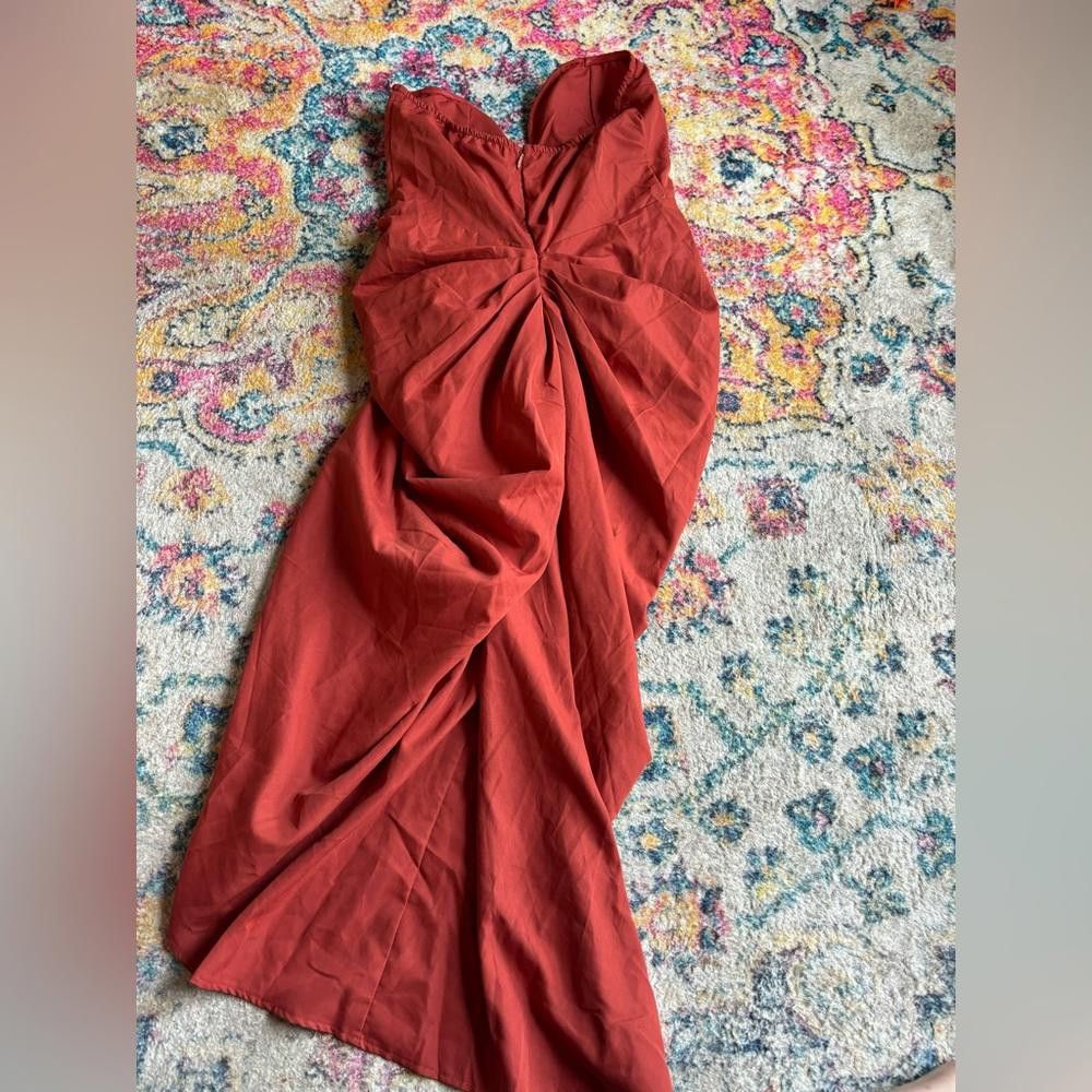 Designer PrettyLittleThing Bandeau Dress Size XL / US 12-14 / IT 48-50 - 2 Thumbnail