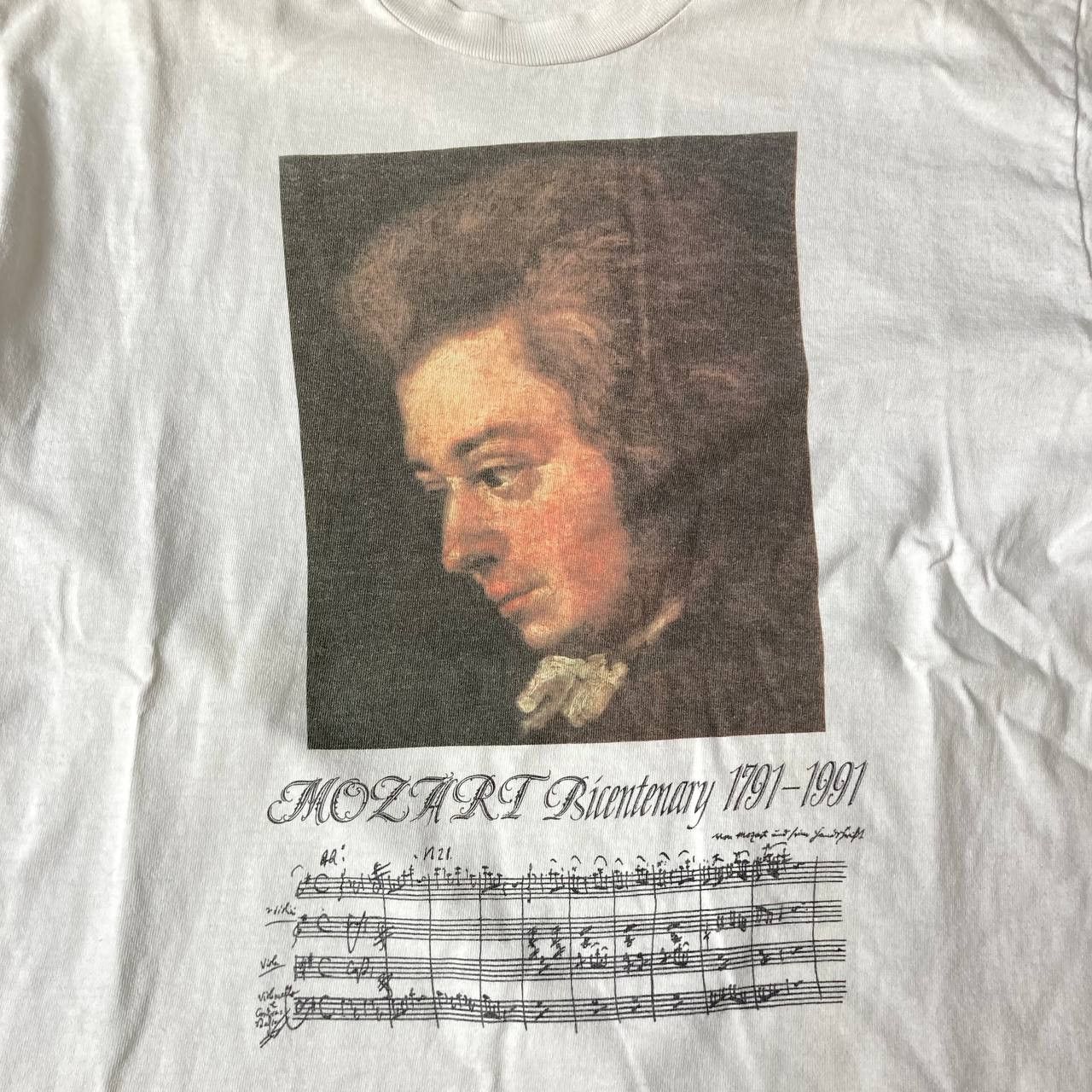 Band Tees Vintage 90s Wolfgang Amadeus Mozart Classic Music Tee Size US XL / EU 56 / 4 - 2 Thumbnail