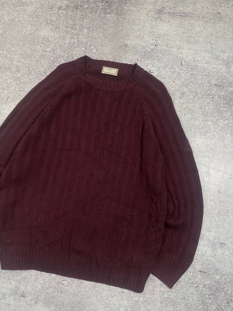 Burberry Vintage Thomas Burberry Cotton Knitted Sweater Y2K Size US XL / EU 56 / 4 - 3 Thumbnail