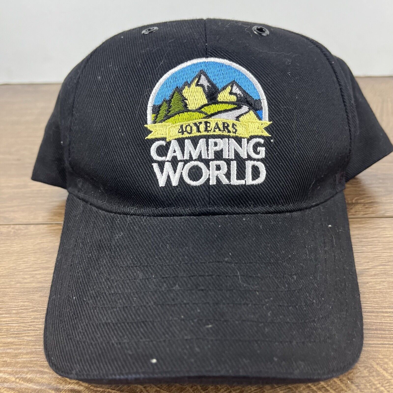 Other Camping World Hat 40 Years Adjustable Hat Black Hat Adjustab Size ONE SIZE - 7 Thumbnail