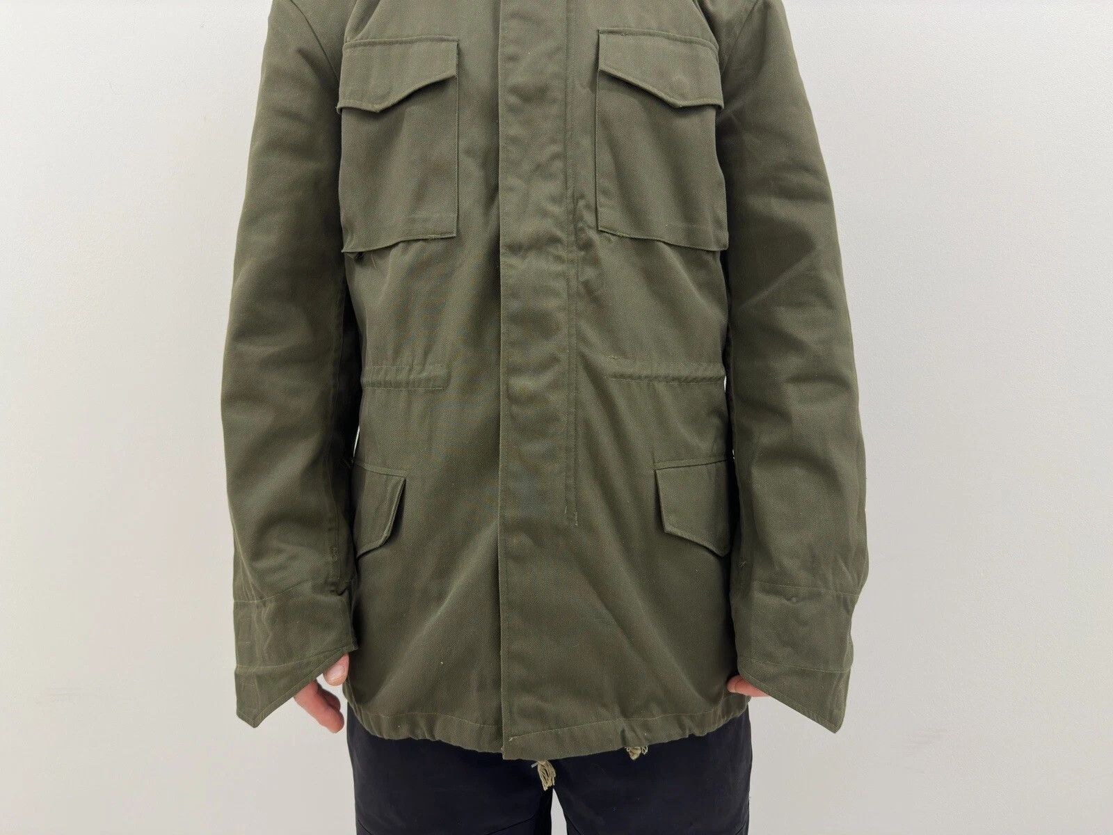 Vintage VINTAGE M65 ARMY JACKET COAT COLD WEATHER MENS Military Size US S / EU 44-46 / 1 - 8 Thumbnail