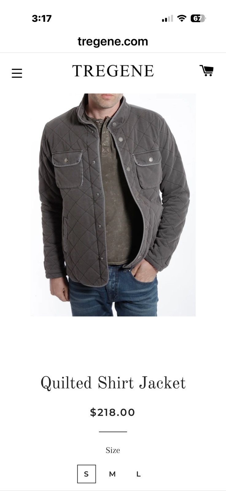 Other Tregene heavyweight shirt jacket $218 Size US M / EU 48-50 / 2 - 1 Thumbnail