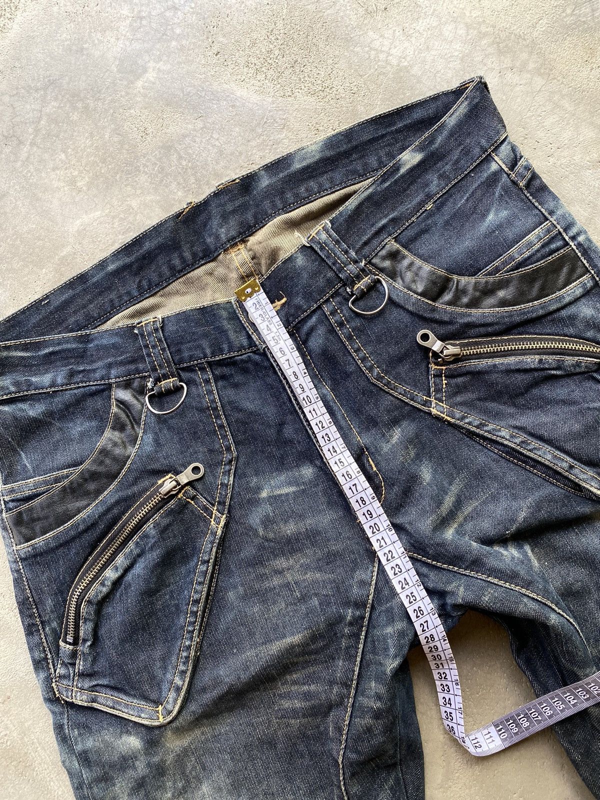PPFM Vintage PPFM Curve Denim Jeans Size US 32 / EU 48 - 13 Thumbnail