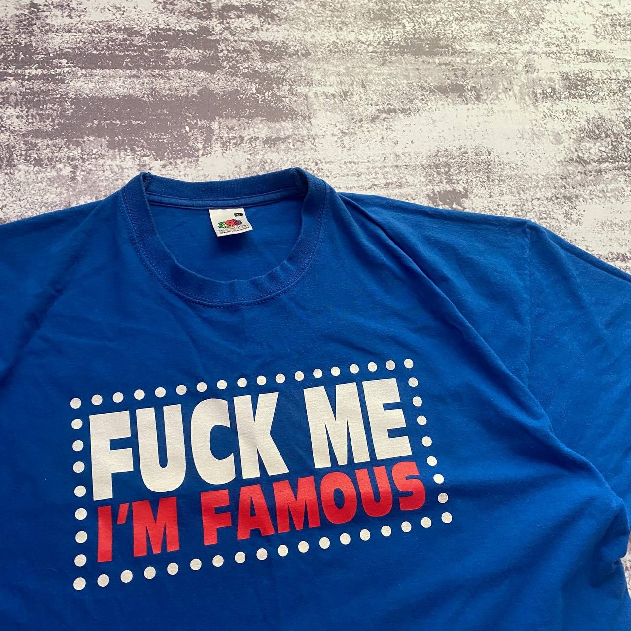 Other Vintage Y2K ADULT “ FUCK ME IM FAMOUS STAR “ SLOGAN Tee Size US XL / EU 56 / 4 - 2 Thumbnail