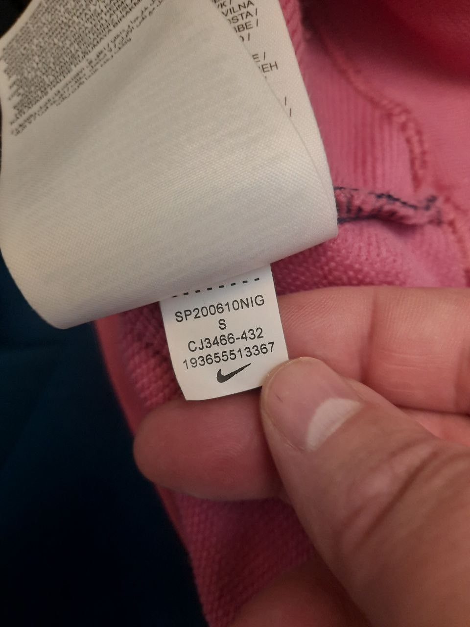 Nike Nike Pro Get Fit Women's Fleece 1/2-zip Jacket Size S / US 4 / IT 40 - 11 Thumbnail