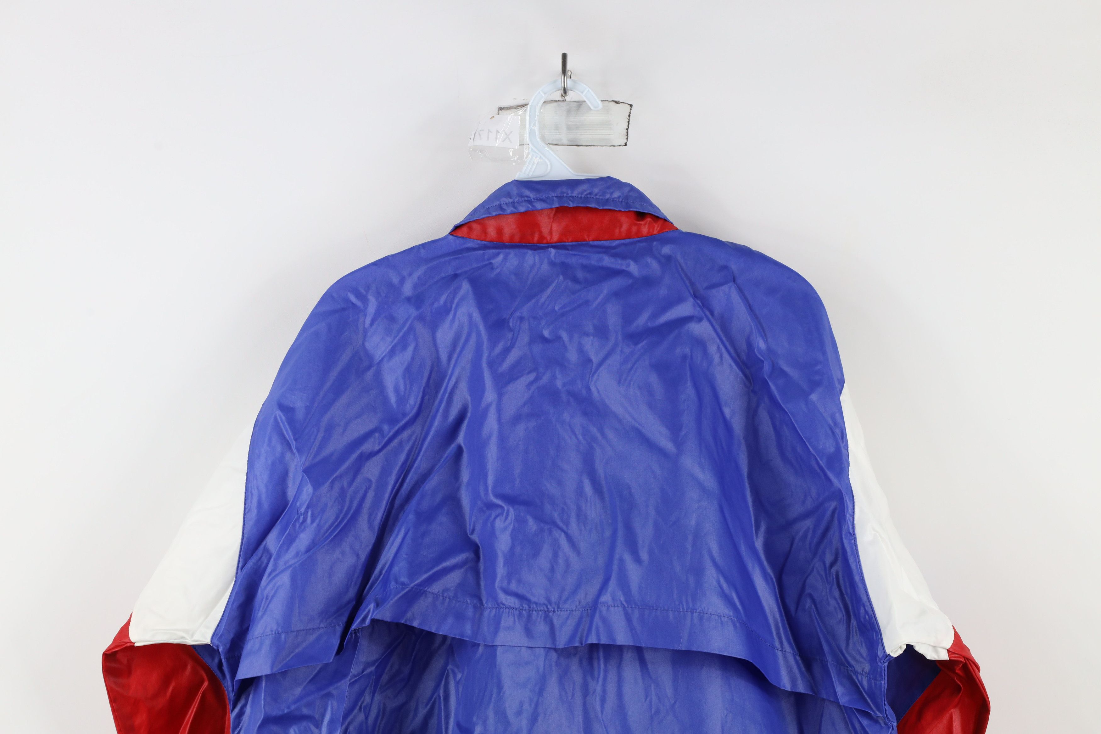Vintage Vintage 90s Streetwear Block Full Zip Windbreaker Jacket Size US L / EU 52-54 / 3 - 11 Thumbnail