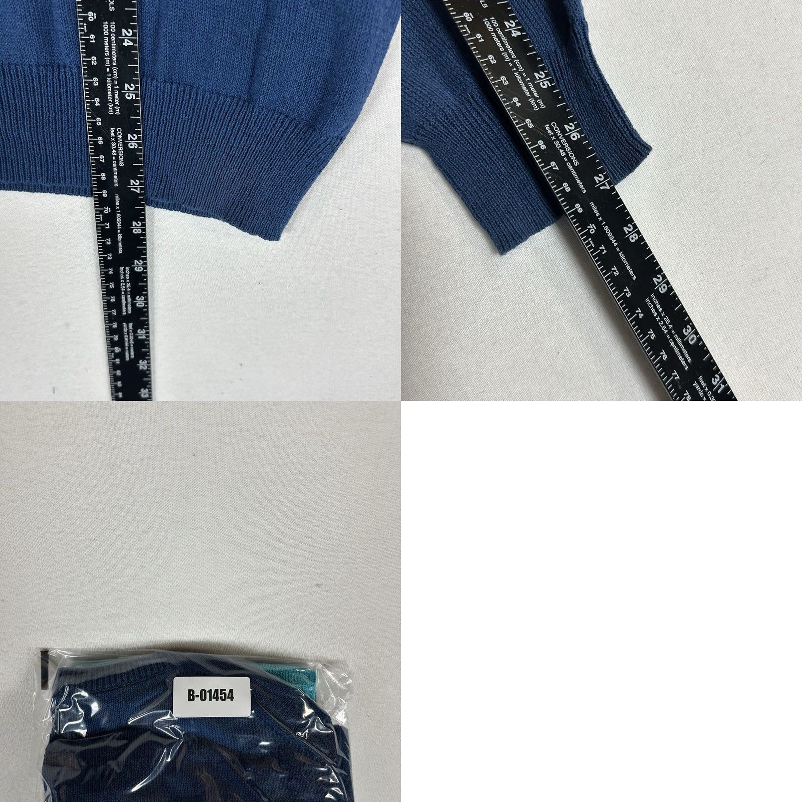 J.Crew J.Crew Lightweight Sweater Striped Blue Pullover Long Sleeve Small M Size US S / EU 44-46 / 1 - 8 Thumbnail