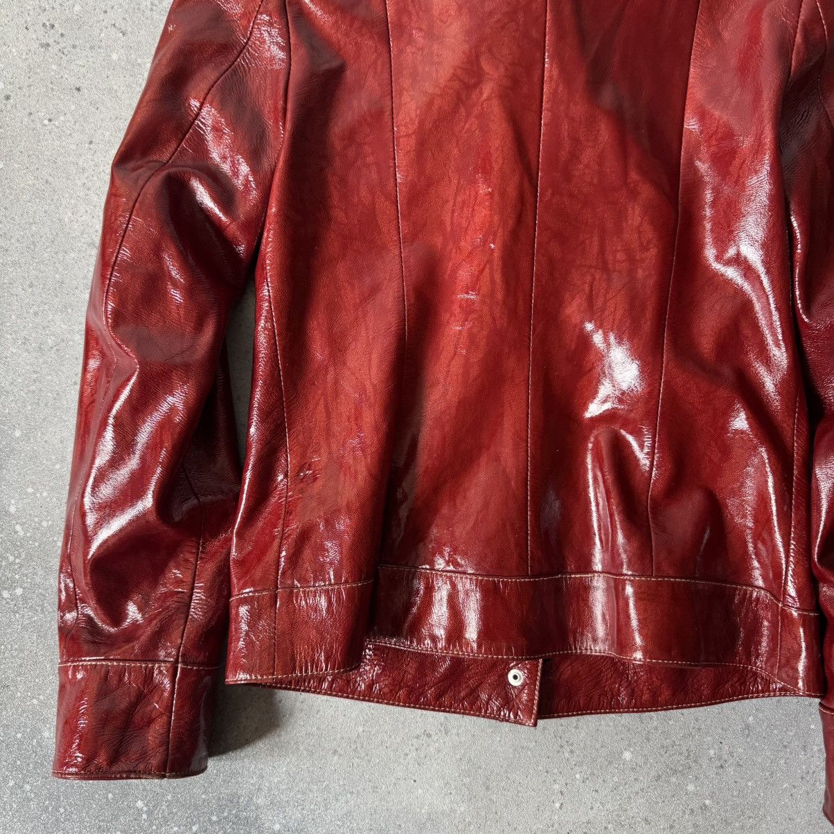 Hysteric Glamour Amazing Vintage Y2K Red Leather Jacket Size S / US 4 / IT 40 - 14 Thumbnail