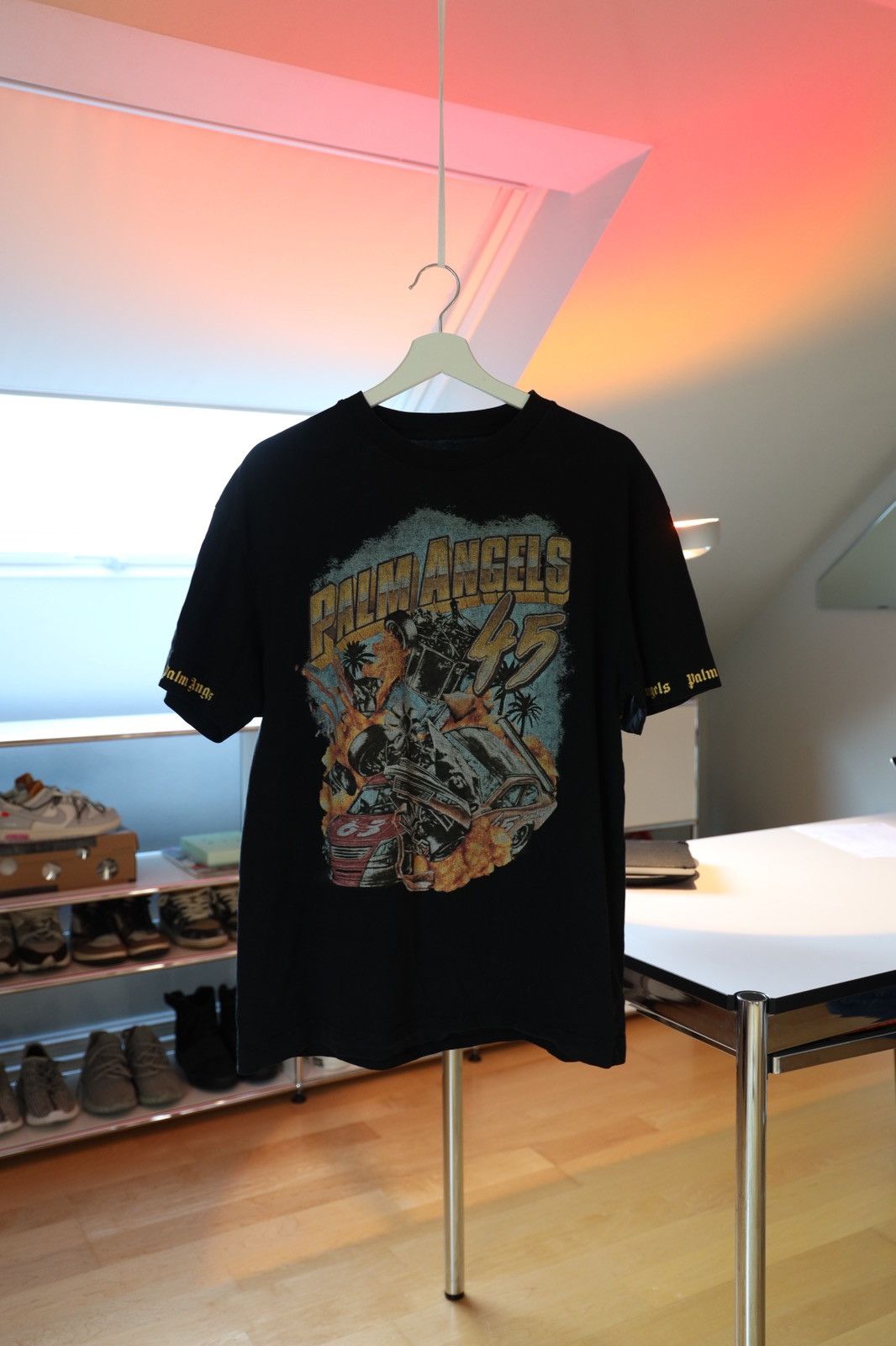 Palm Angels Palm Angels Racing Tee Size US L / EU 52-54 / 3 - 6 Thumbnail