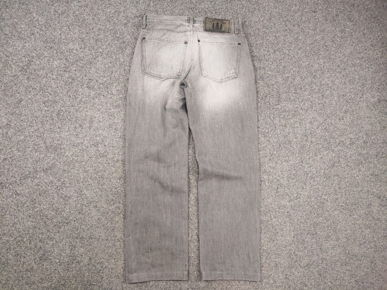 Vintage Dolce & Gabbana Work Project Faded Gray Denim Jeans