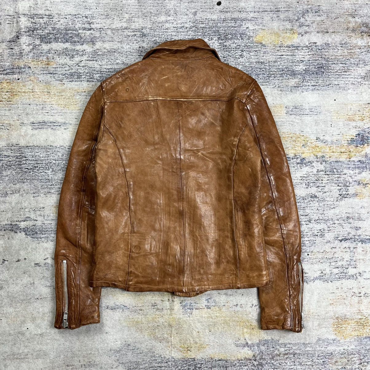 Isamu Katayama Backlash Black by Vanquish double riders leather jacket Size US S / EU 44-46 / 1 - 3 Thumbnail