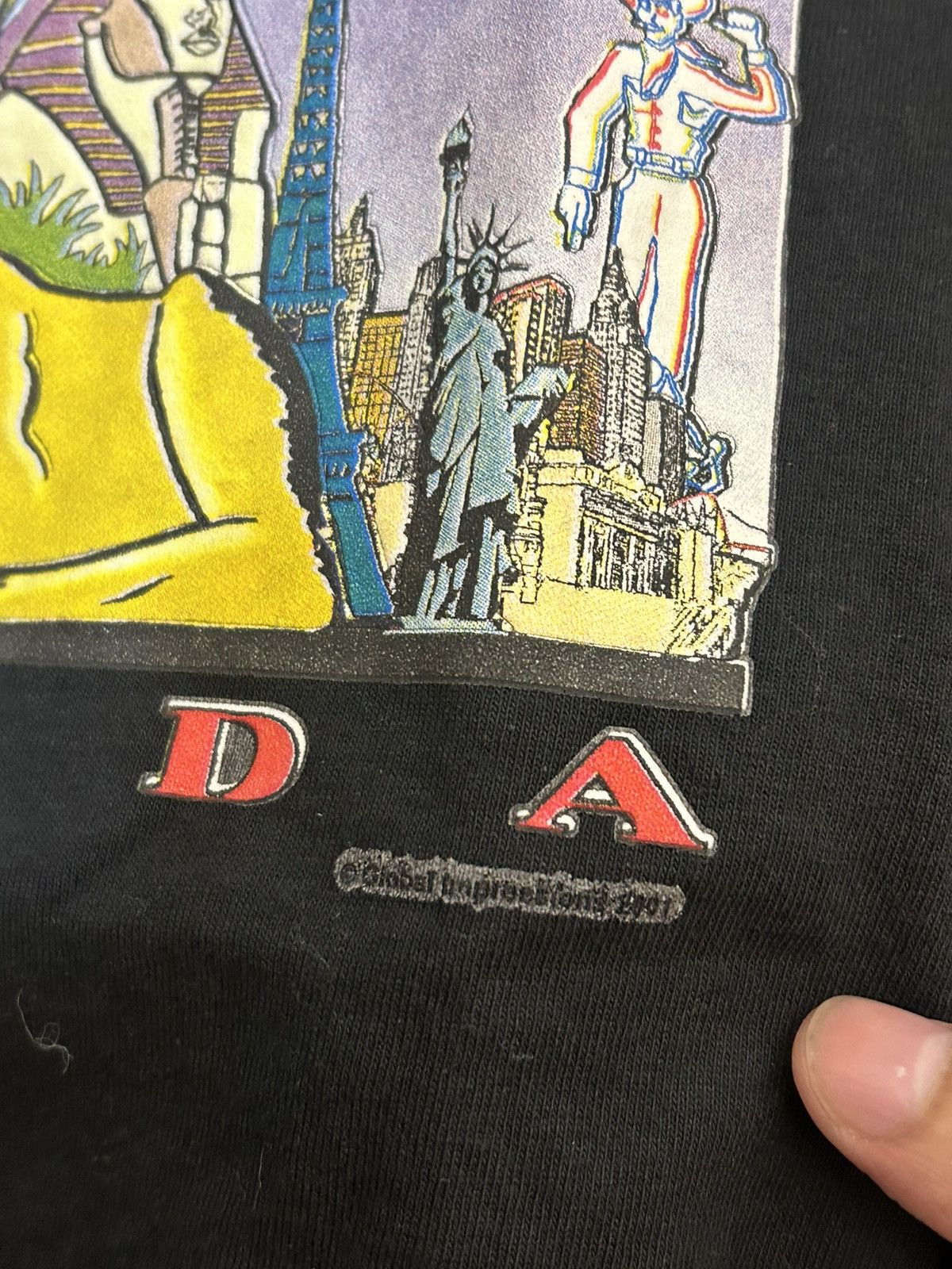 Vintage 2001 Las Vegas Tourist T Shirt Size US L / EU 52-54 / 3 - 4 Thumbnail