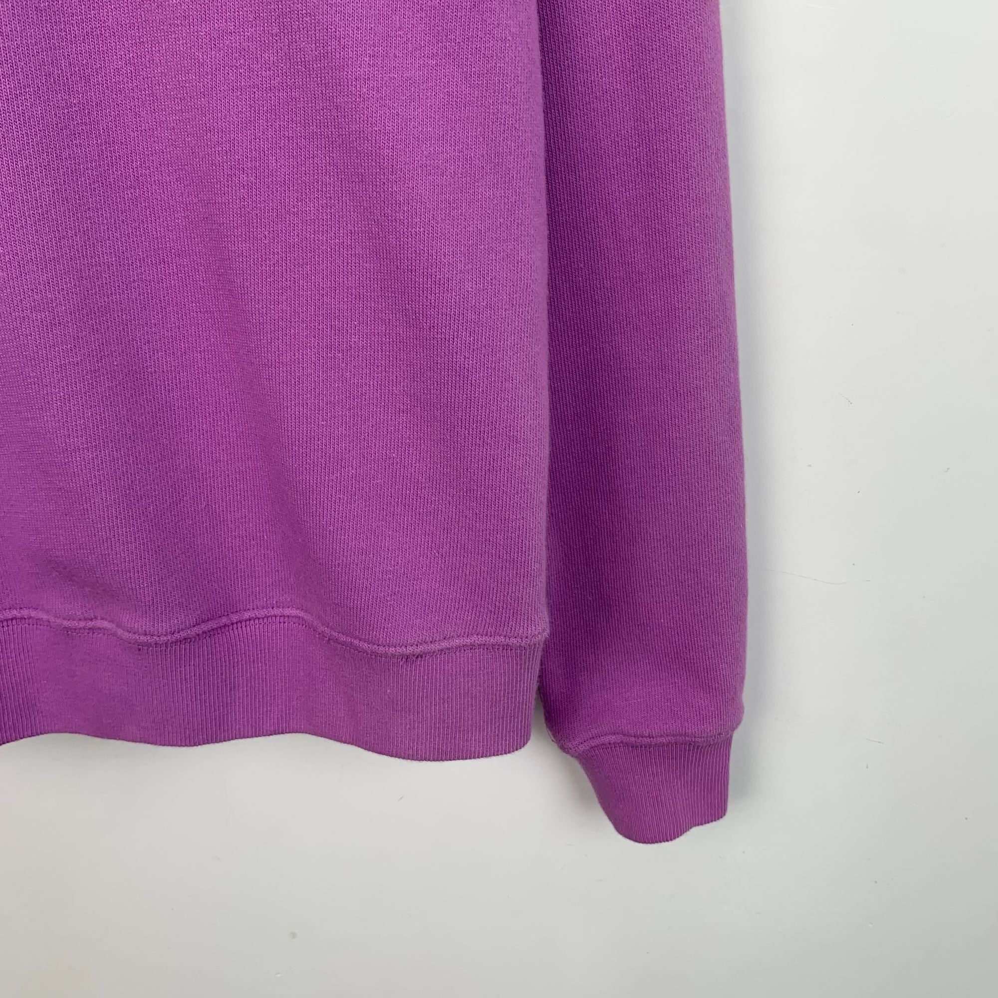 Balenciaga Balenciaga Paris Purple Cotton Hooded Sweatshirt L Size L / US 10 / IT 46 - 6 Thumbnail
