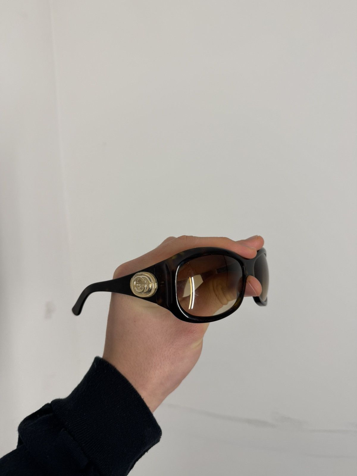 Gucci Gucci GG Logo Leopard Sunglasses Size ONE SIZE - 1 Thumbnail