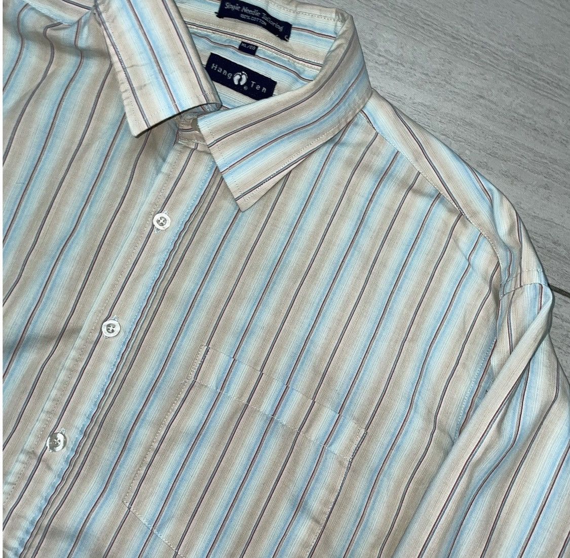 Hang Ten Hang Ten Single Needle Tailor Button Up Size US XL / EU 56 / 4 - 3 Thumbnail