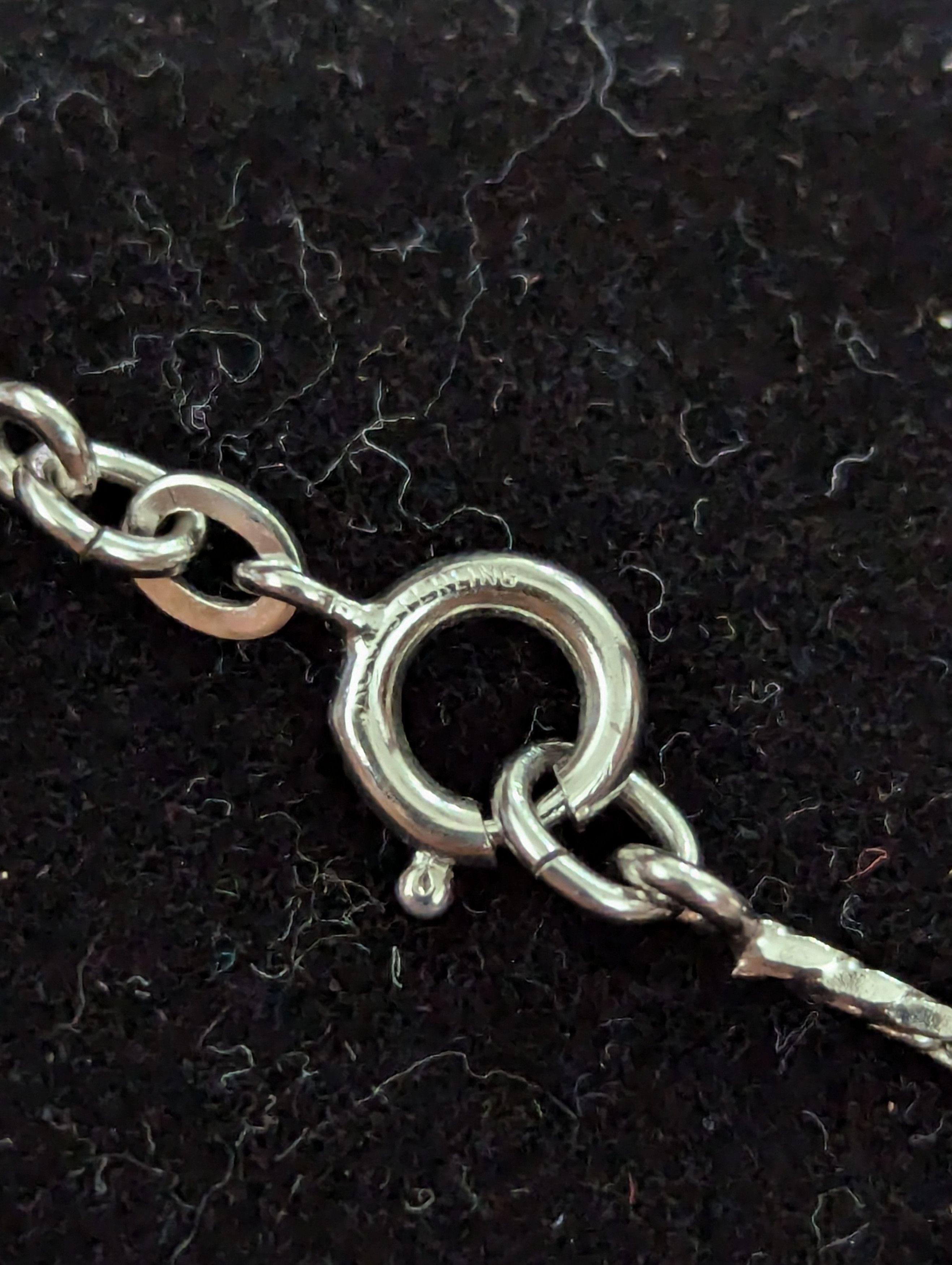 Sterling Silver SILVER 925 NECKLACE WITH CHARM Size ONE SIZE - 7 Thumbnail