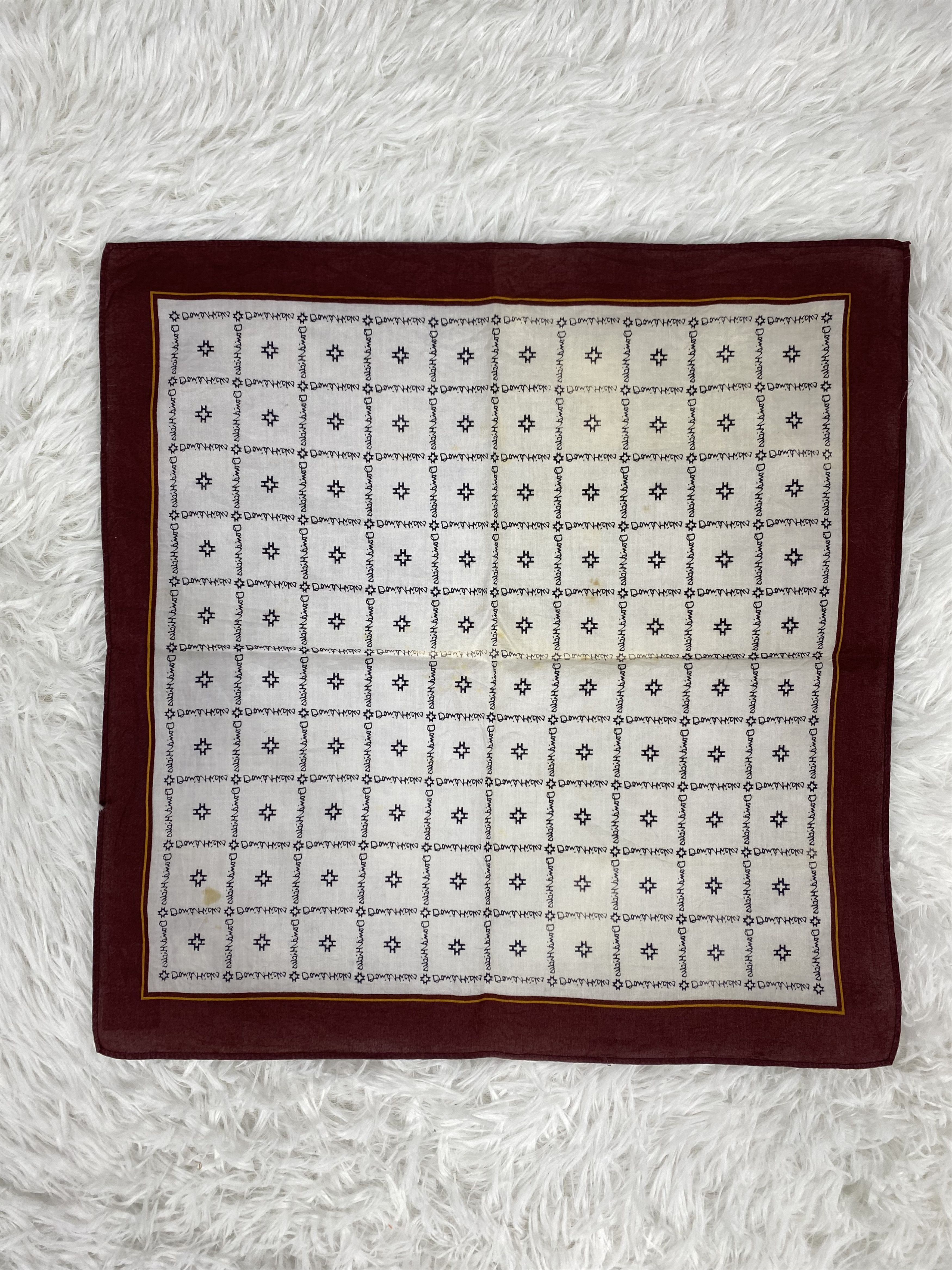 Designer × Vintage Vintage Damia Hicks Handkerchief Neckerchief PH0886 Size ONE SIZE - 5 Thumbnail