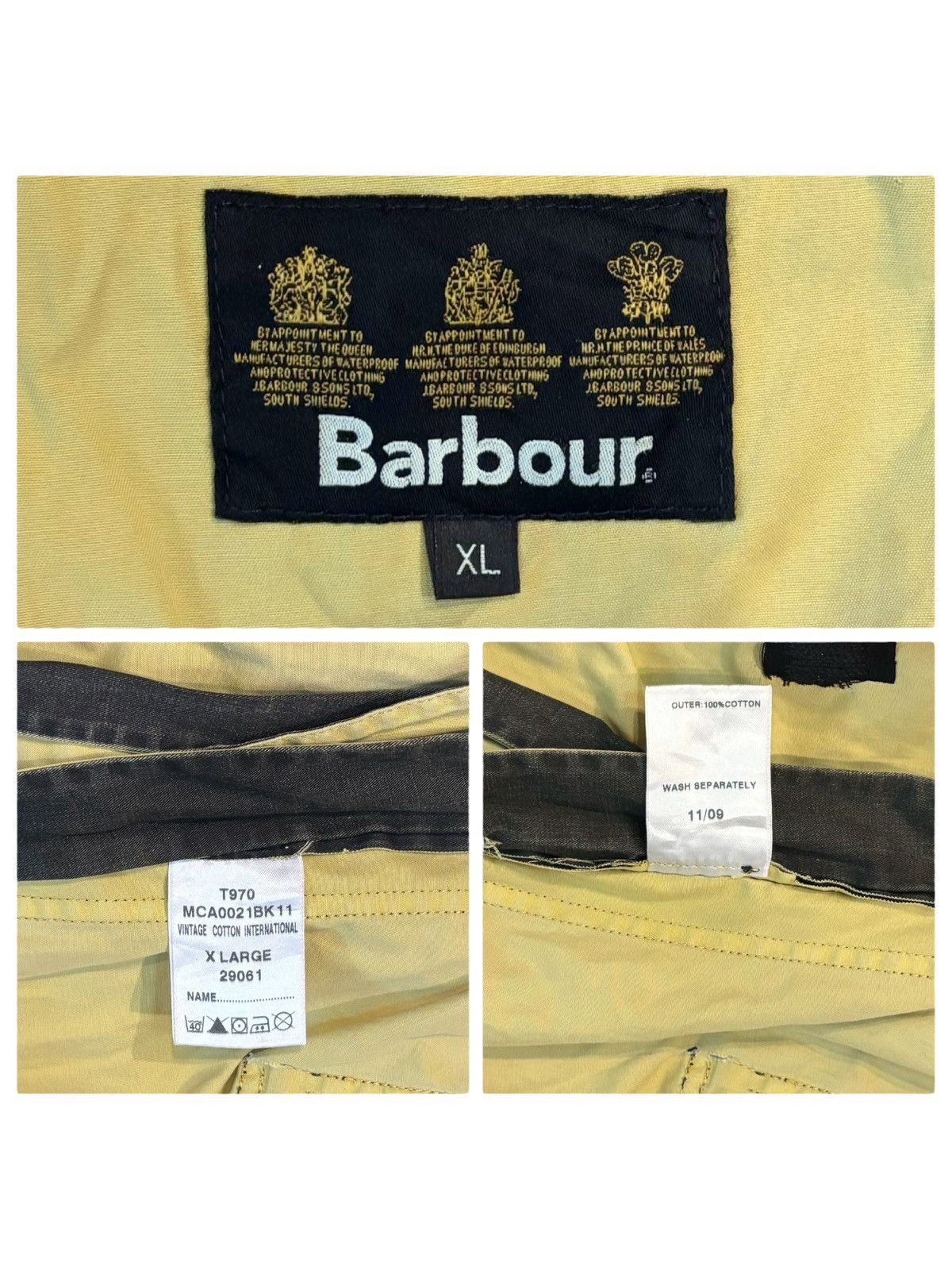 Barbour Barbour International® Vintage Cotton International Jacket. Size US L / EU 52-54 / 3 - 8 Thumbnail