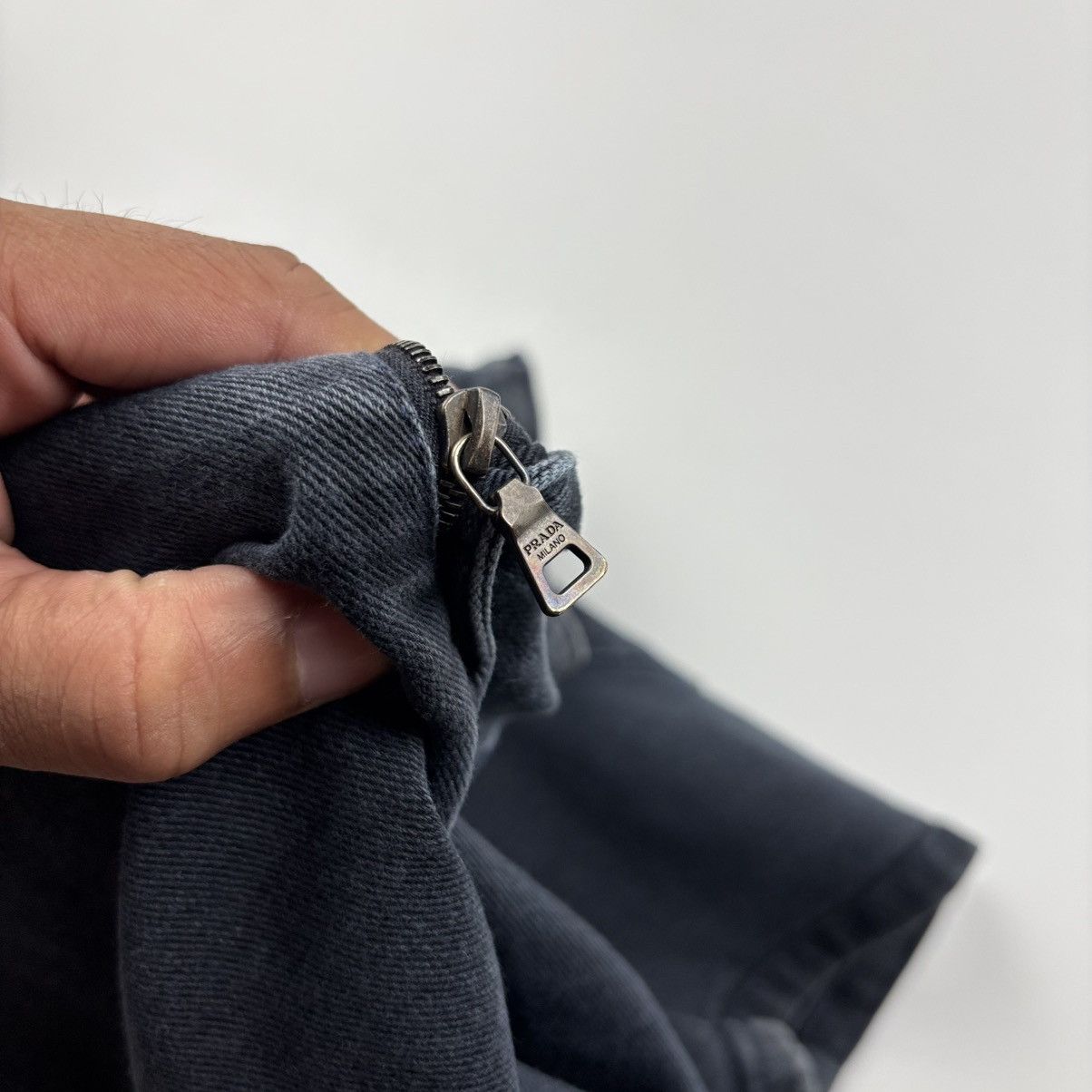 Prada Prada Denim Mini Skirt Size 29" - 9 Thumbnail