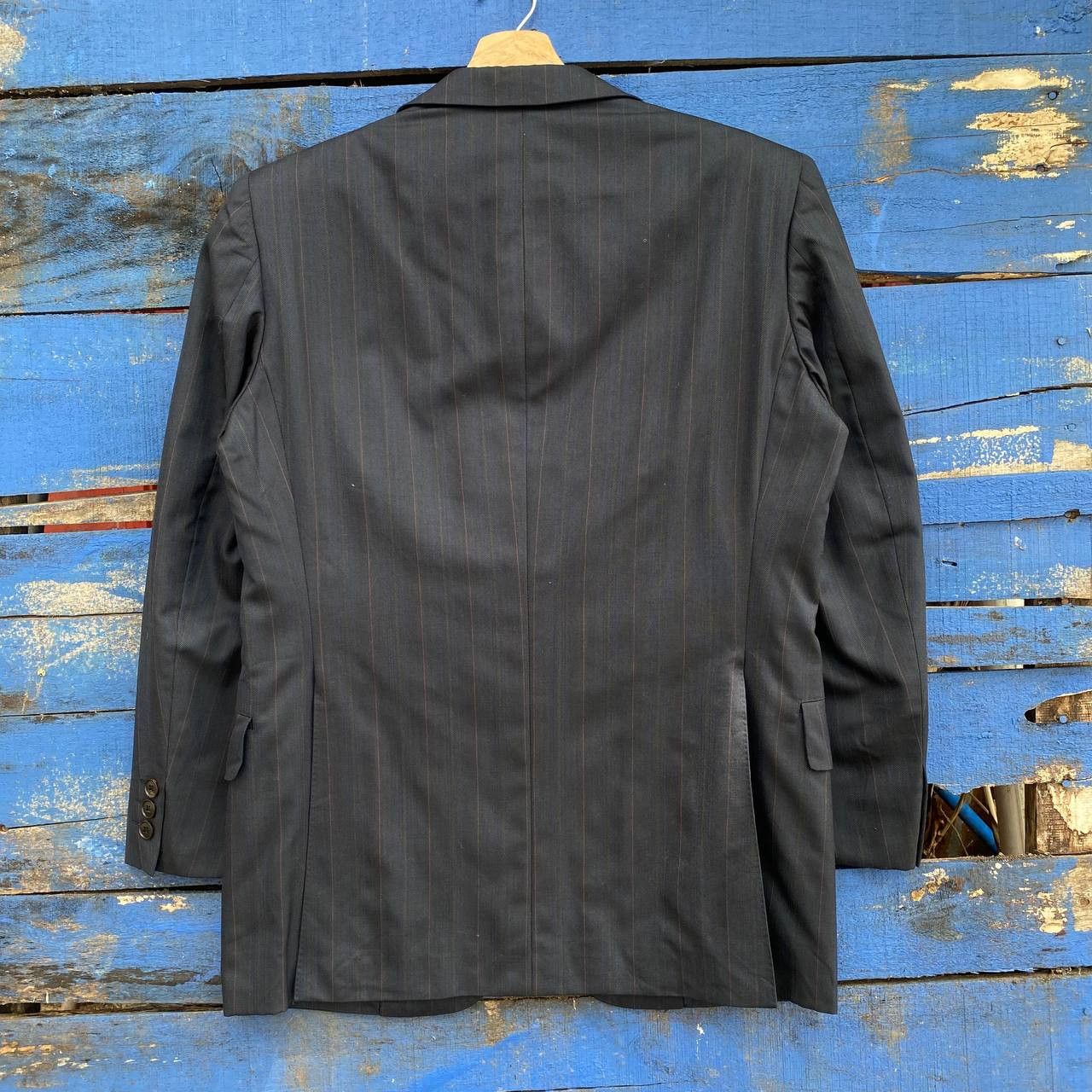 Burberry × Vintage Vintage Buberry Blazer Coat Jacket Size US M / EU 48-50 / 2 - 7 Thumbnail
