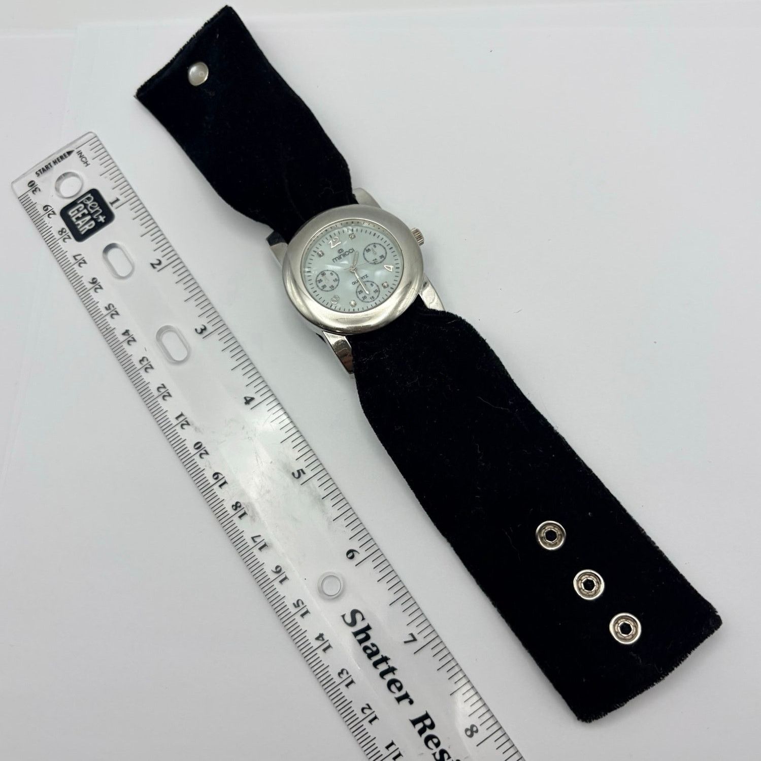 Other Silver & Black Minicci Watch Size ONE SIZE - 2 Thumbnail
