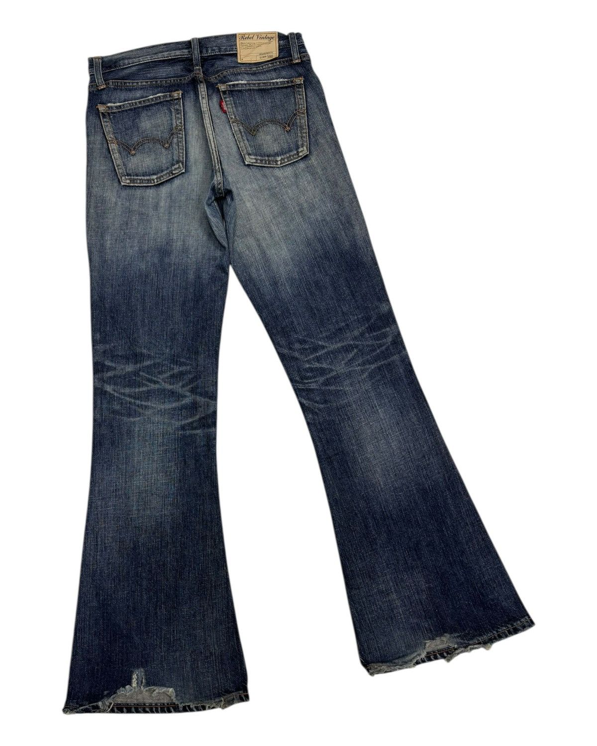 Edwin × Hysteric Glamour × If Six Was Nine Flare Jeans Edwin 500 Rebel Vintage Bootcut Denim Jeans Size US 30 / EU 46 - 4 Thumbnail