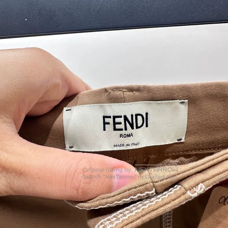 Fendi Fendi 25ss Color Block High Waist Skirt Size 25" / US 0 / IT 36 - 4 Thumbnail