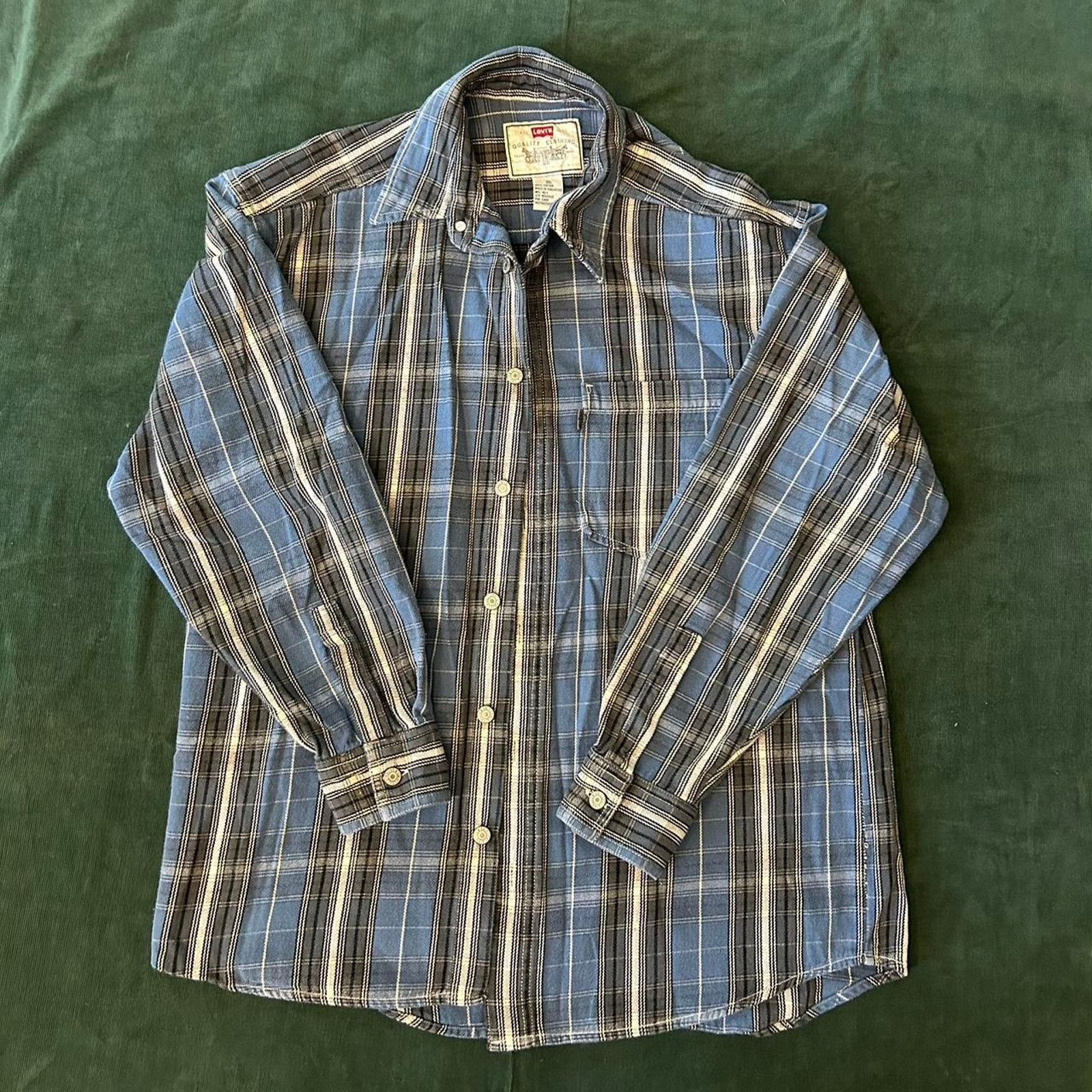 Levi's Vintage levis long sleeve Size US XL / EU 56 / 4 - 1 Thumbnail