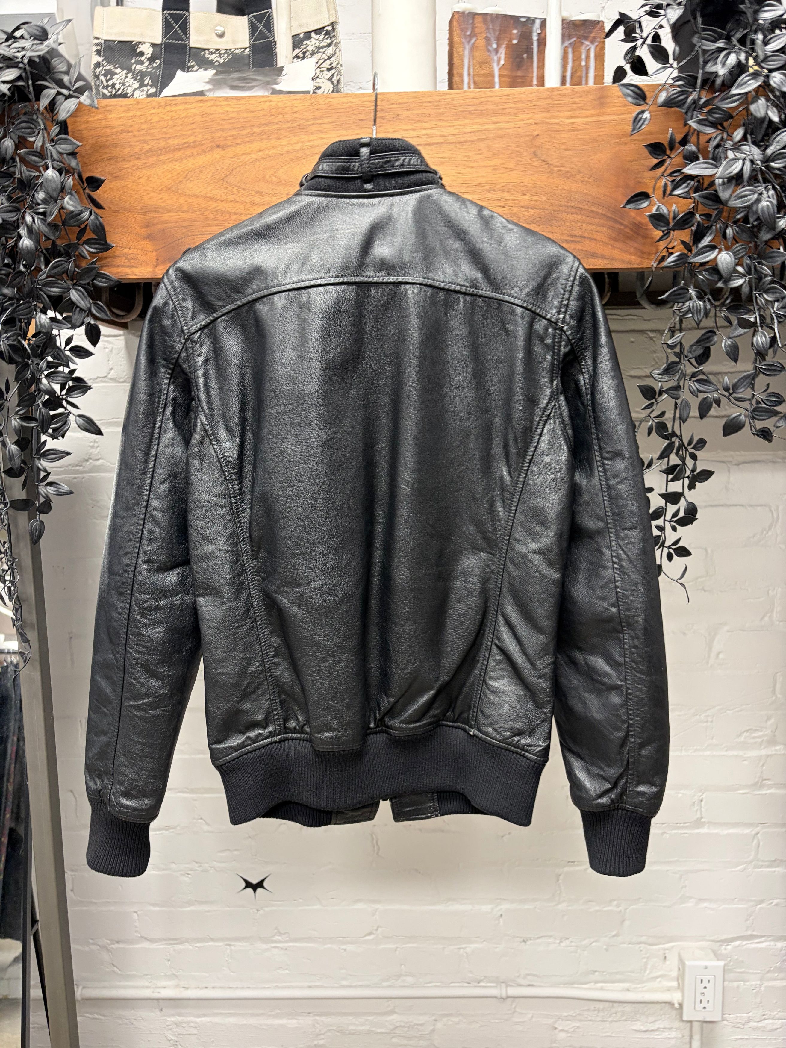 Hysteric Glamour Hysteric Glamour Calfskin Leather Black Moto Jacket Size US M / EU 48-50 / 2 - 4 Thumbnail
