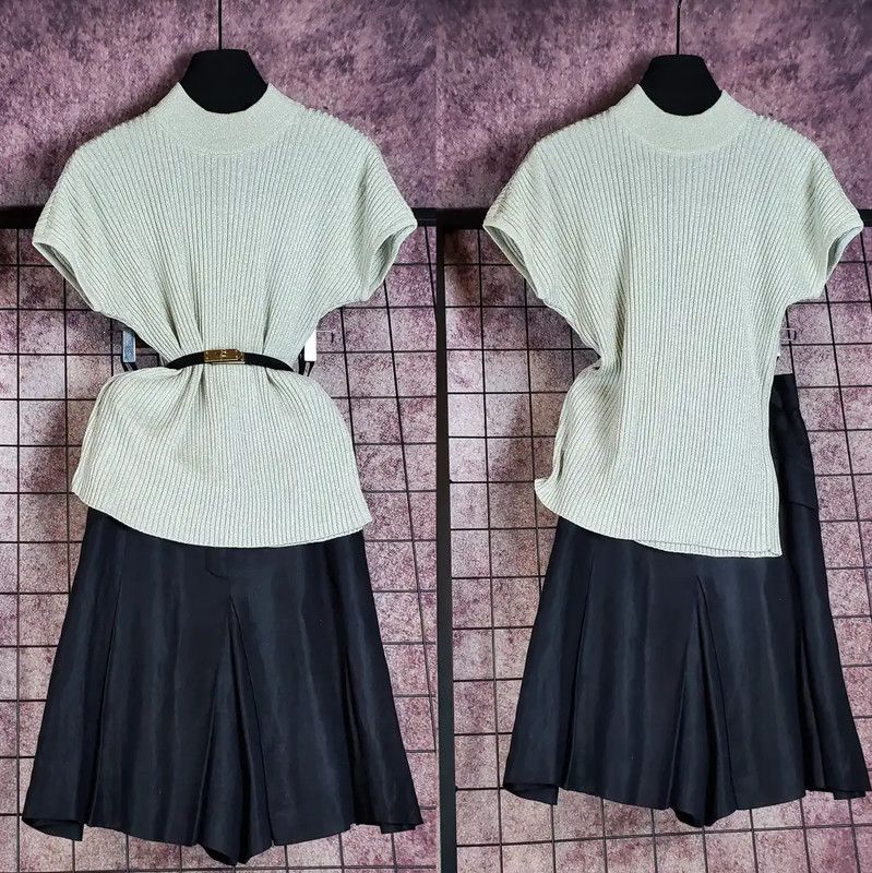 Dior Dior Summer Silvery Short Sleeve Top 0089 Size M / US 6-8 / IT 42-44 - 1 Thumbnail