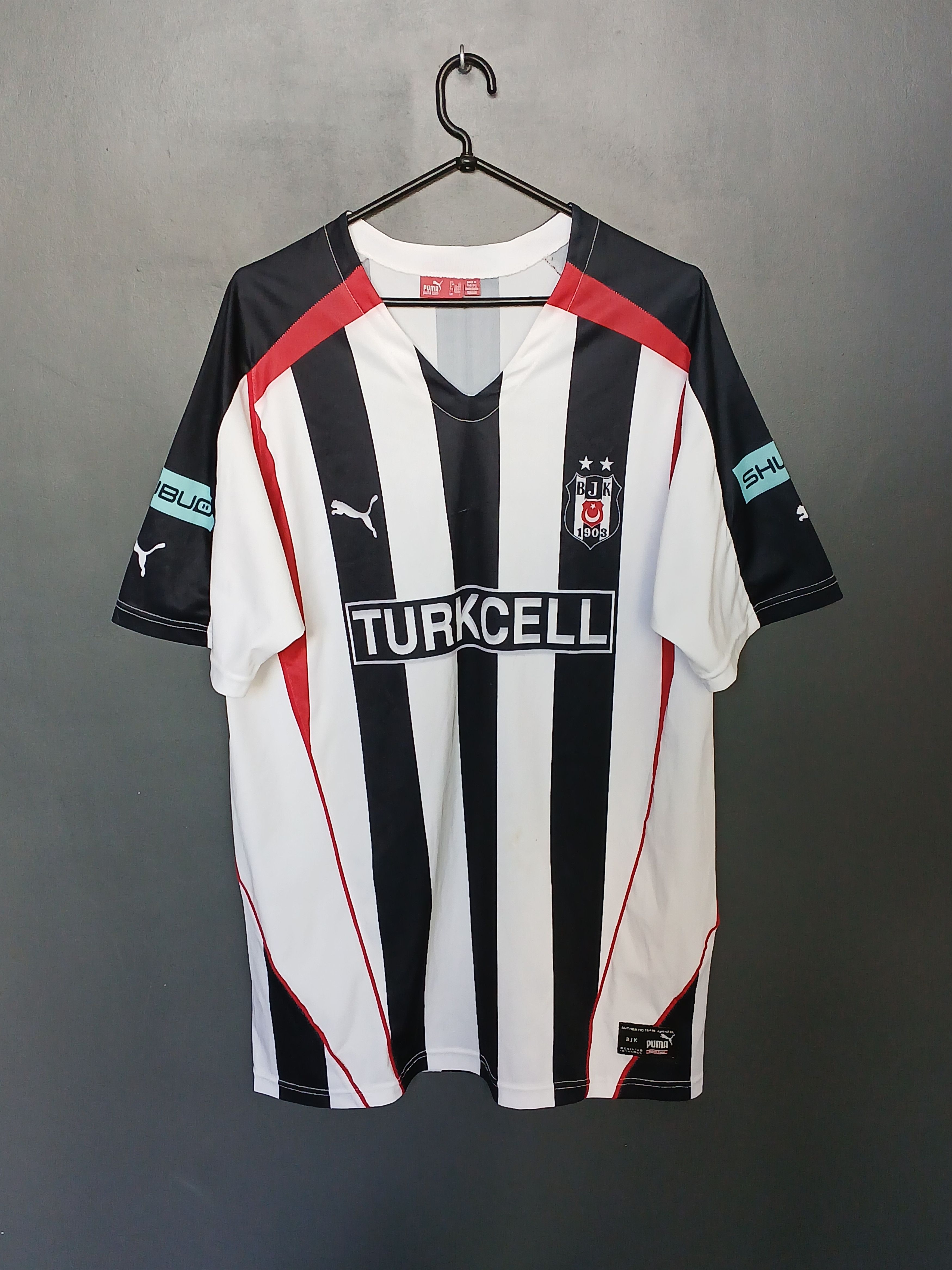 Other Besiktas 2004/2005 Away Football Jersey T-Shirt Size US L / EU 52-54 / 3 - 1 Thumbnail